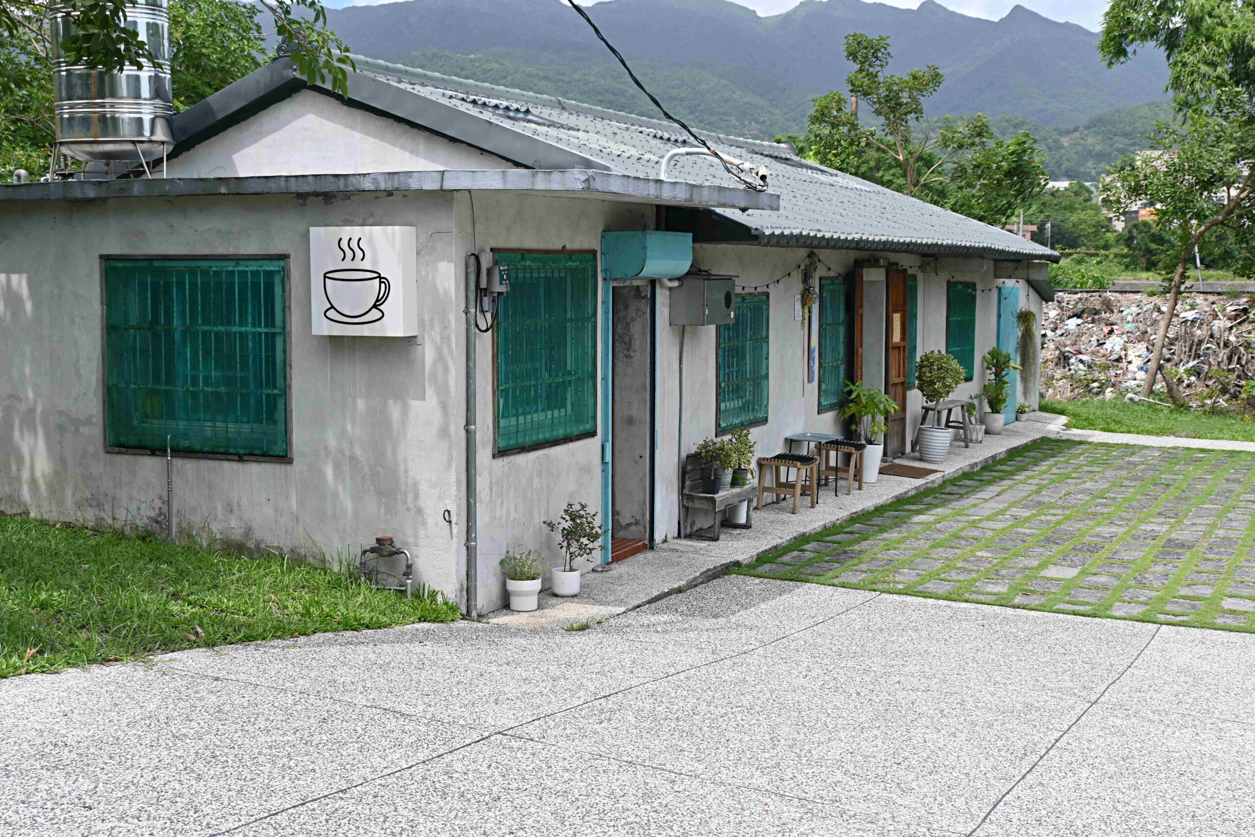 【桃園美食】森鄰水岸景觀咖啡館，超美有山有水景觀餐廳推薦(菜單)(寵物友善) @厚片嘴角帶便當