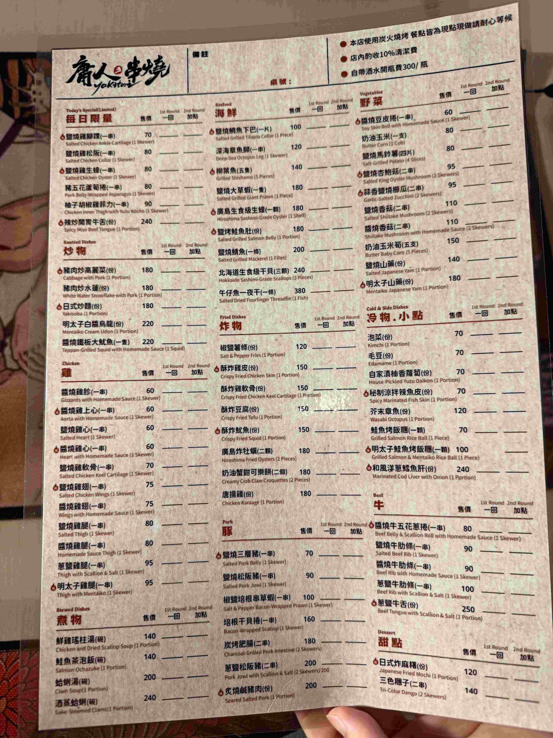 【中山美食】庸人串燒吉林店｜高人氣串燒控最愛，台北宵夜首選！ @厚片嘴角帶便當
