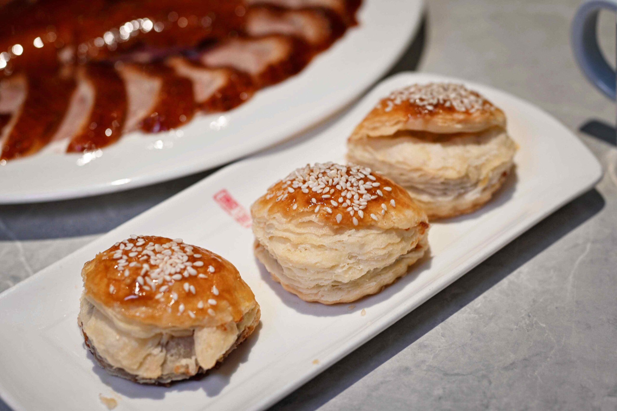 【天母美食】糖朝大葉高島屋店，烤鴨二吃＋人氣港點一次開箱(菜單) @厚片嘴角帶便當