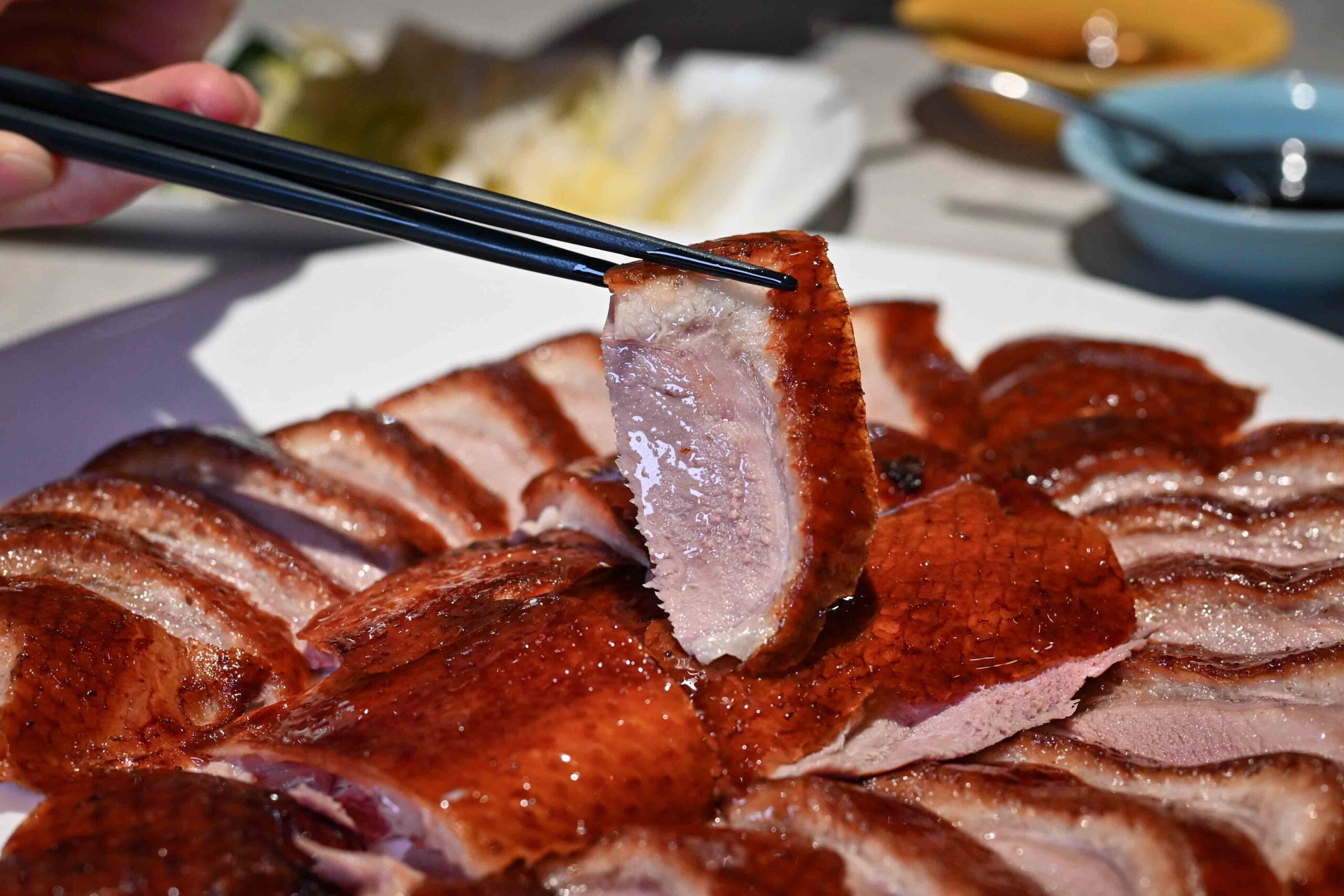 【天母美食】糖朝大葉高島屋店，烤鴨二吃＋人氣港點一次開箱(菜單) @厚片嘴角帶便當