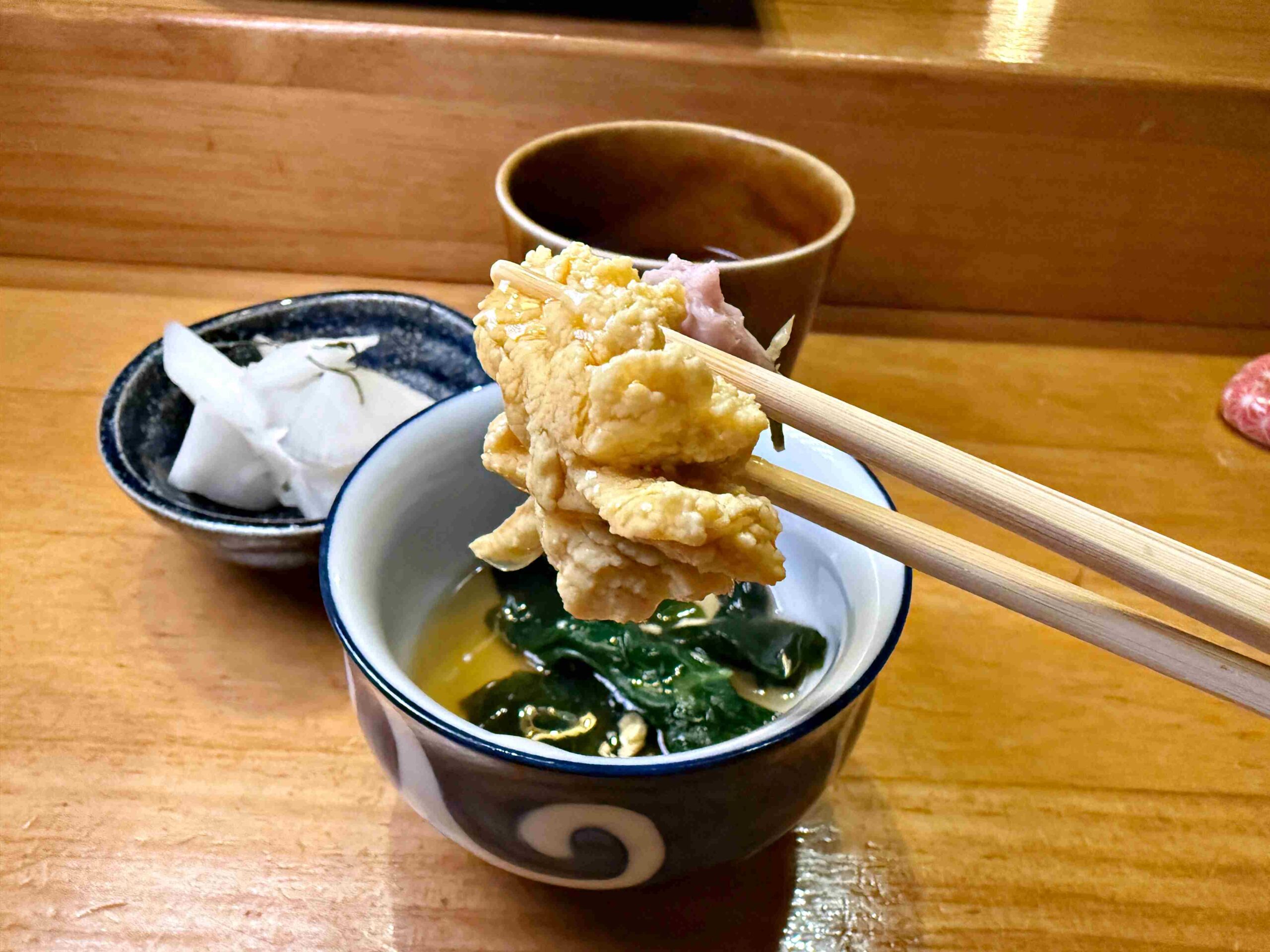 【新莊美食】觀醬手 · 寿司無菜單日式料理｜1980元板前日料體驗，隱藏巷弄的高CP值無菜單推薦 @厚片嘴角帶便當