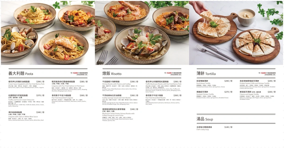 【三井Outlet美食推薦】想 林口｜超強排餐＆人氣甜點，空間美、好拍又好吃(菜單) @厚片嘴角帶便當