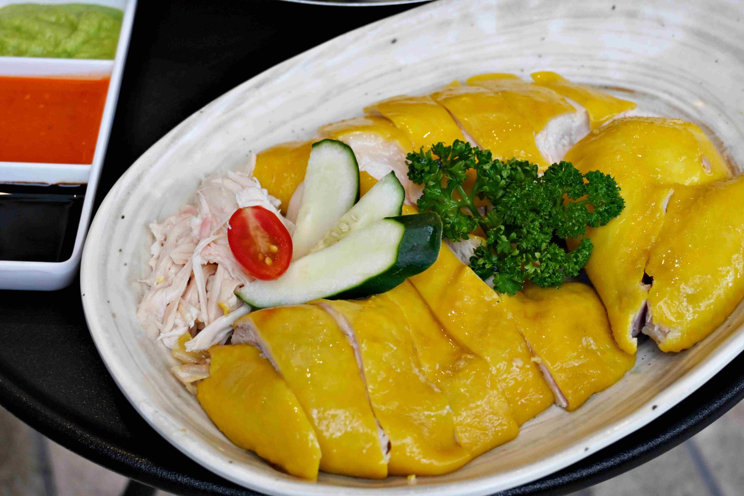 【信義區美食推薦】瑞記海南雞飯，林宥嘉私藏愛店＋Joeman吃過推薦，爆紅新熱點(菜單)(寵物友善) @厚片嘴角帶便當