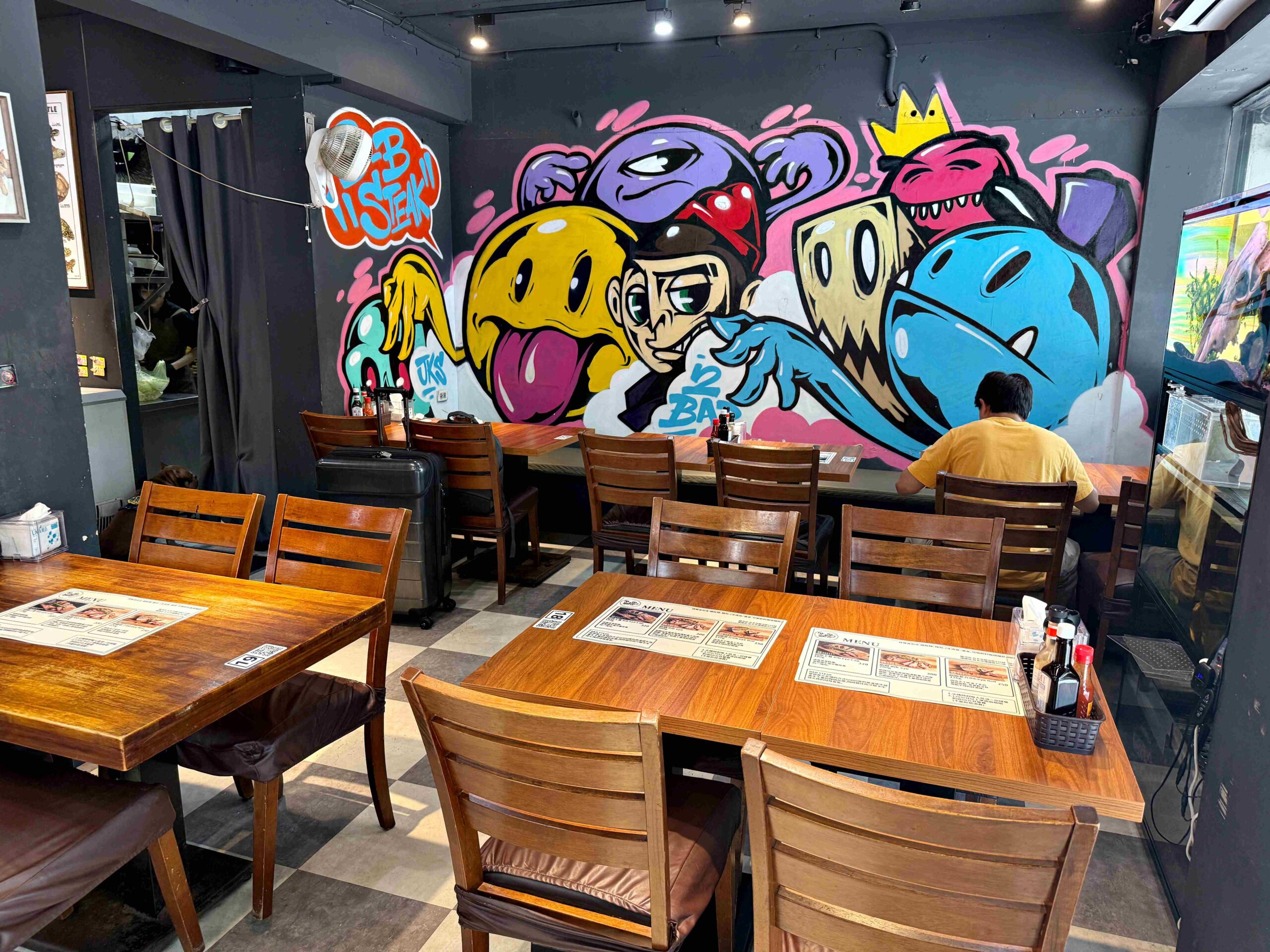【台北牛排推薦】B&#038;B STEAK福德店，$500就能吃到A5和牛＋自助吧超狂組合（菜單）(寵物友善) @厚片嘴角帶便當