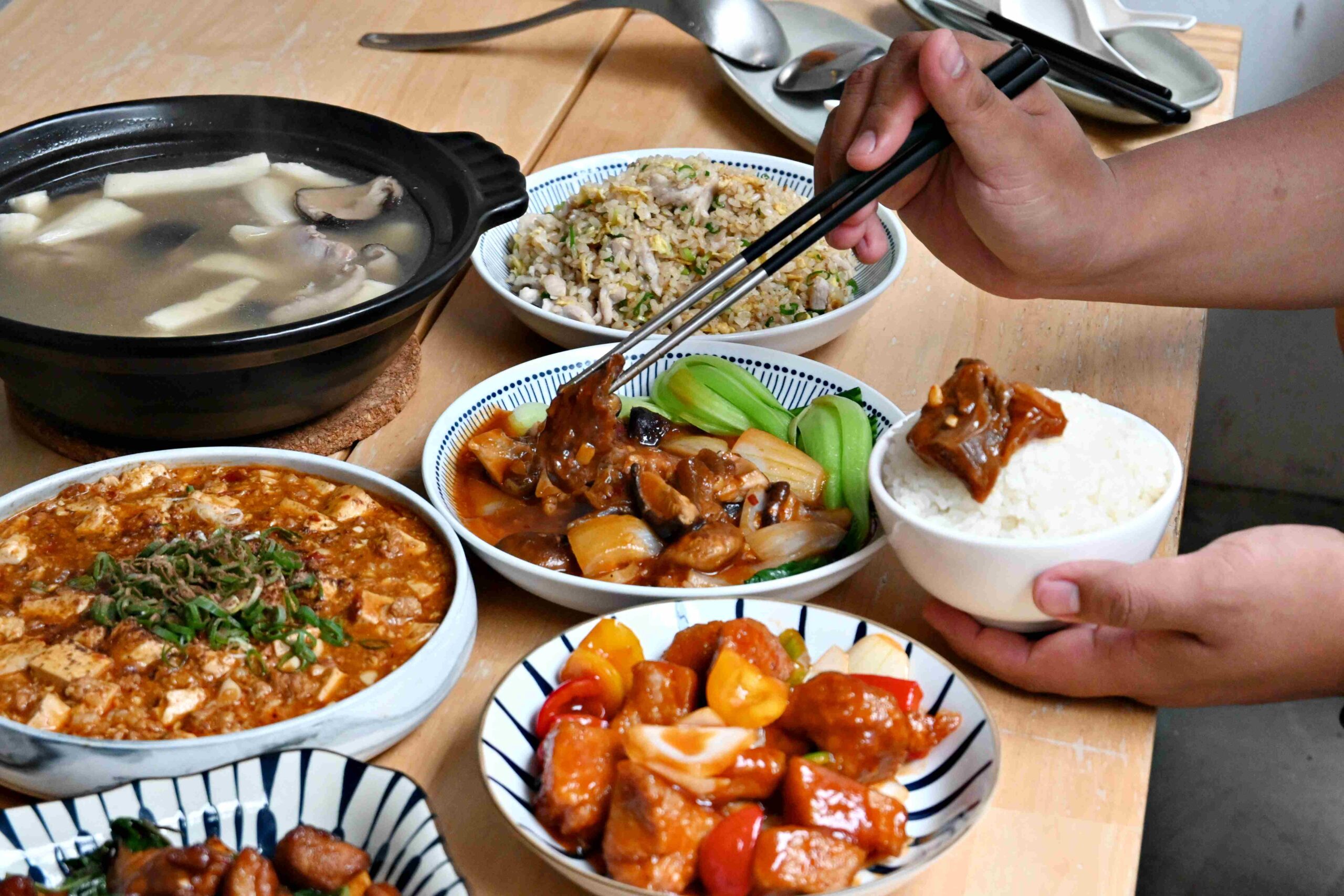 【松山區美食】招治飯店，五星主廚用味道告訴你為什麼值得排隊(菜單) @厚片嘴角帶便當
