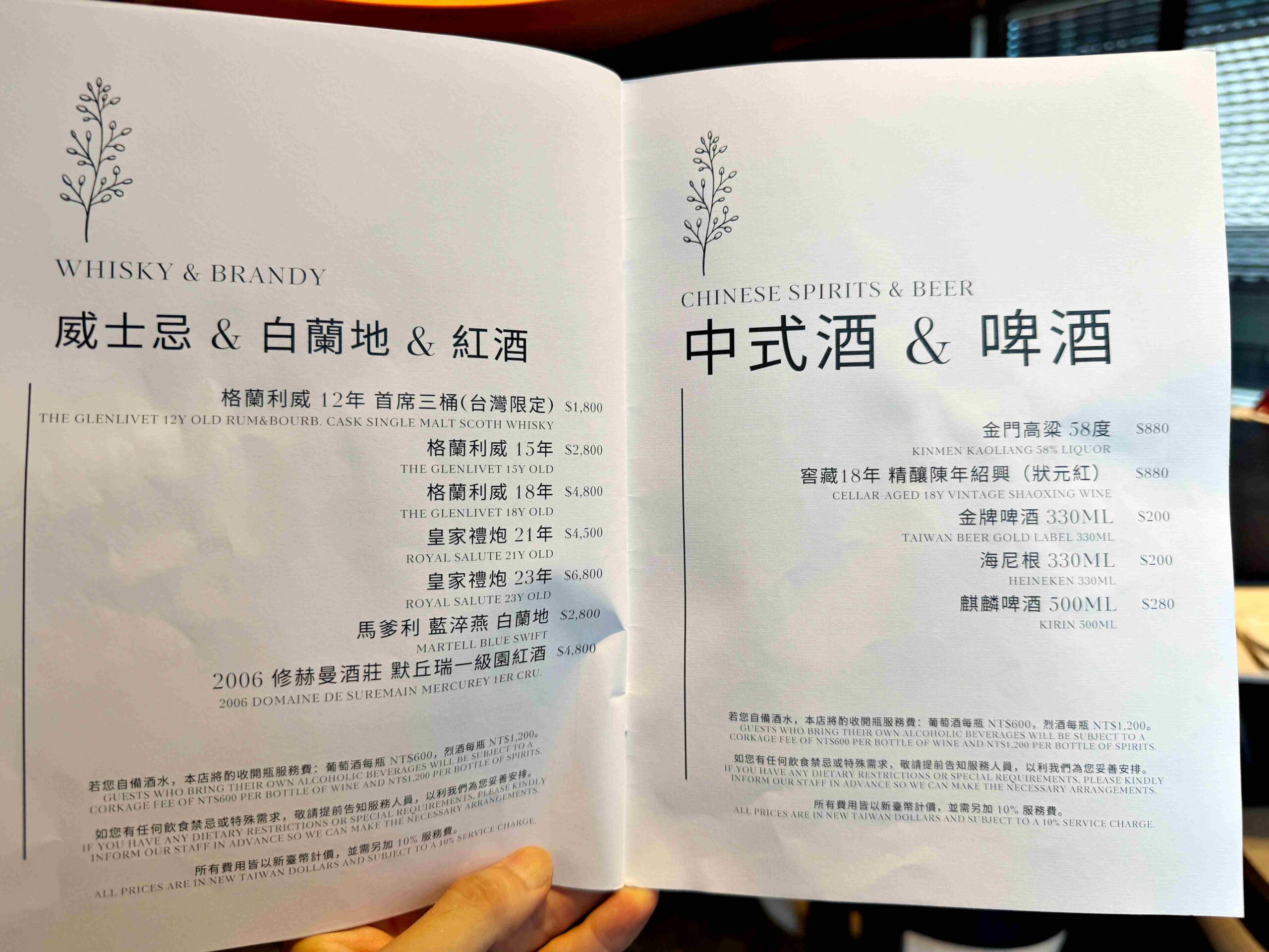 【華山美食推薦】屾淼苑：藏在善導寺站的超美中式餐酒館(附菜單) @厚片嘴角帶便當