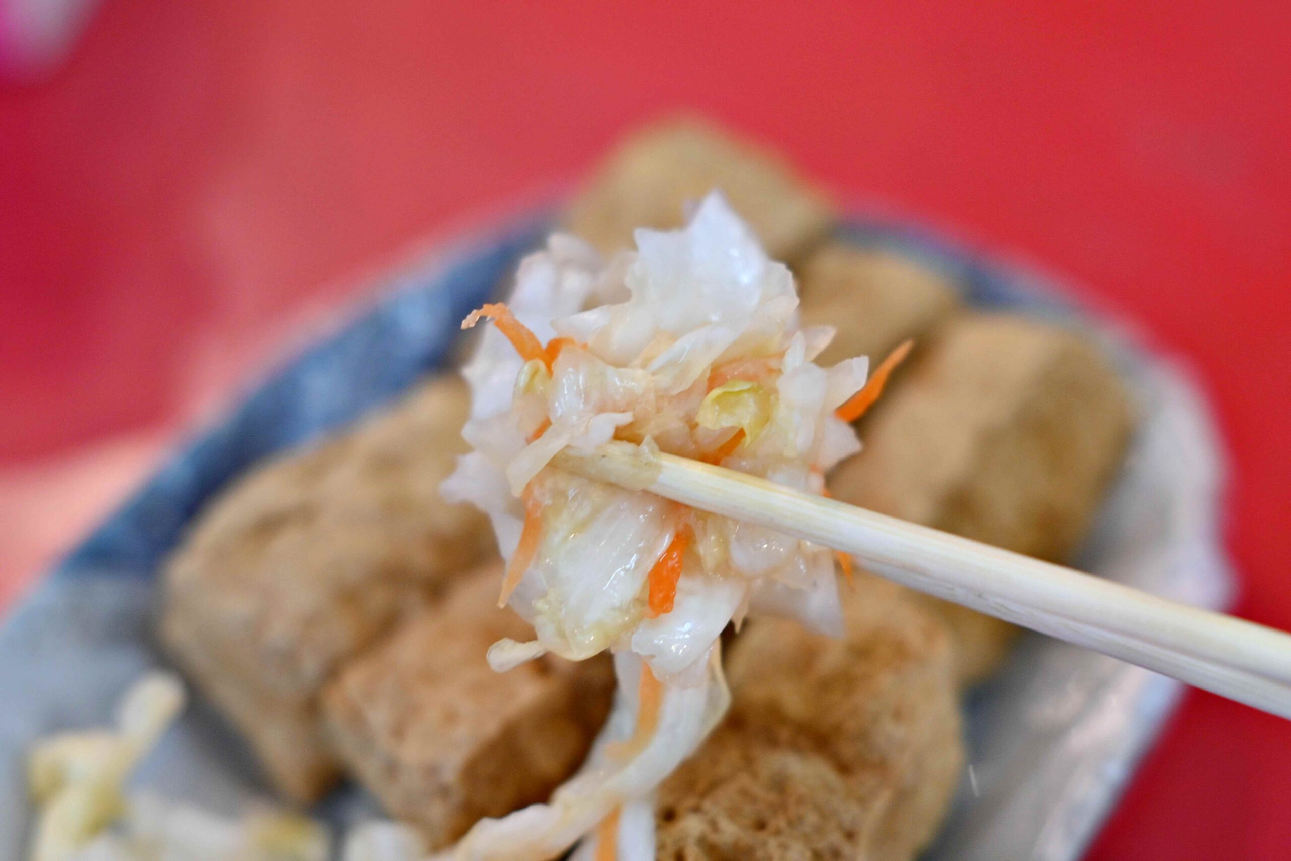 【新莊美食】吉品綠汁酵素臭豆腐，宜蘭名店味道，爽脆爆汁超驚豔(菜單) @厚片嘴角帶便當