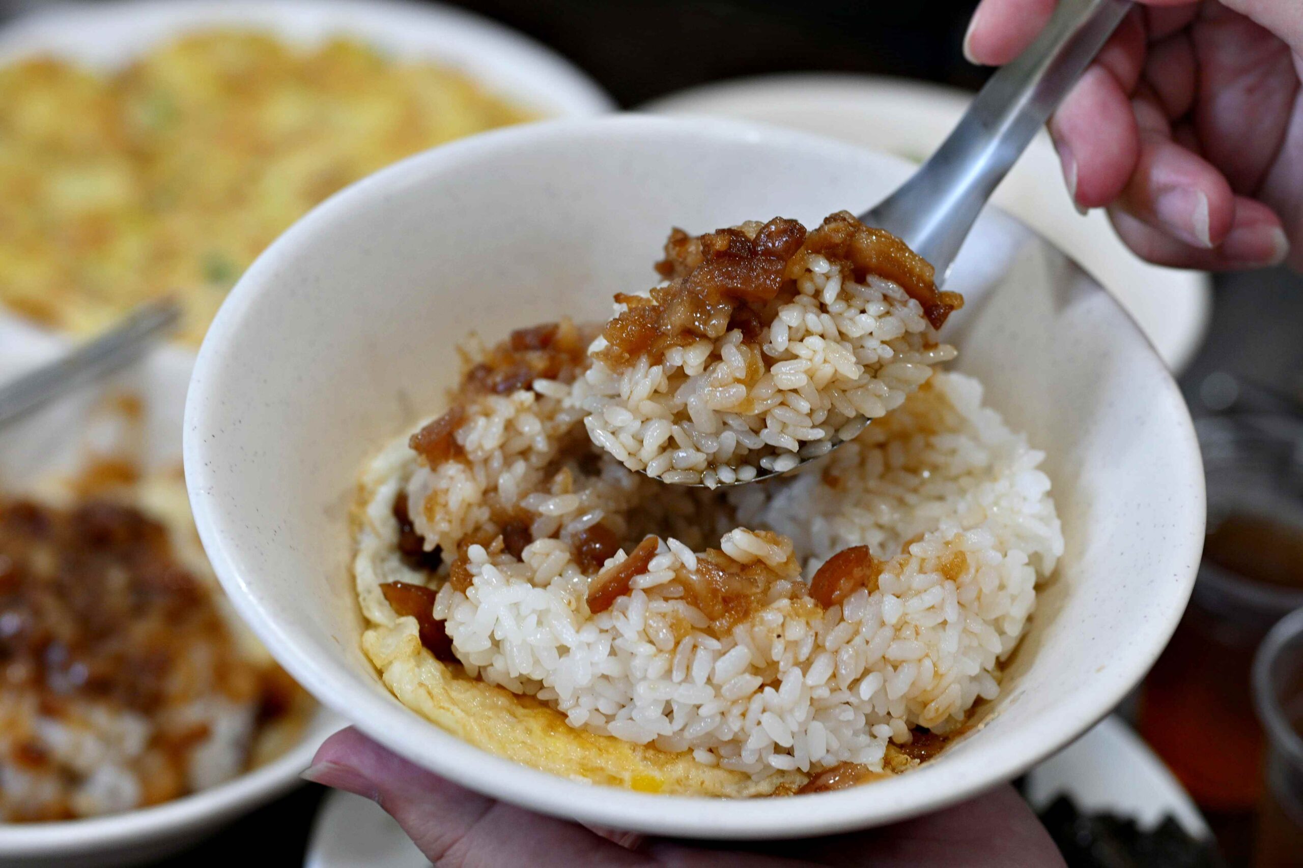 【公館美食】中瘋滷肉飯加菜脯蛋，老饕激推組合(菜單) @厚片嘴角帶便當