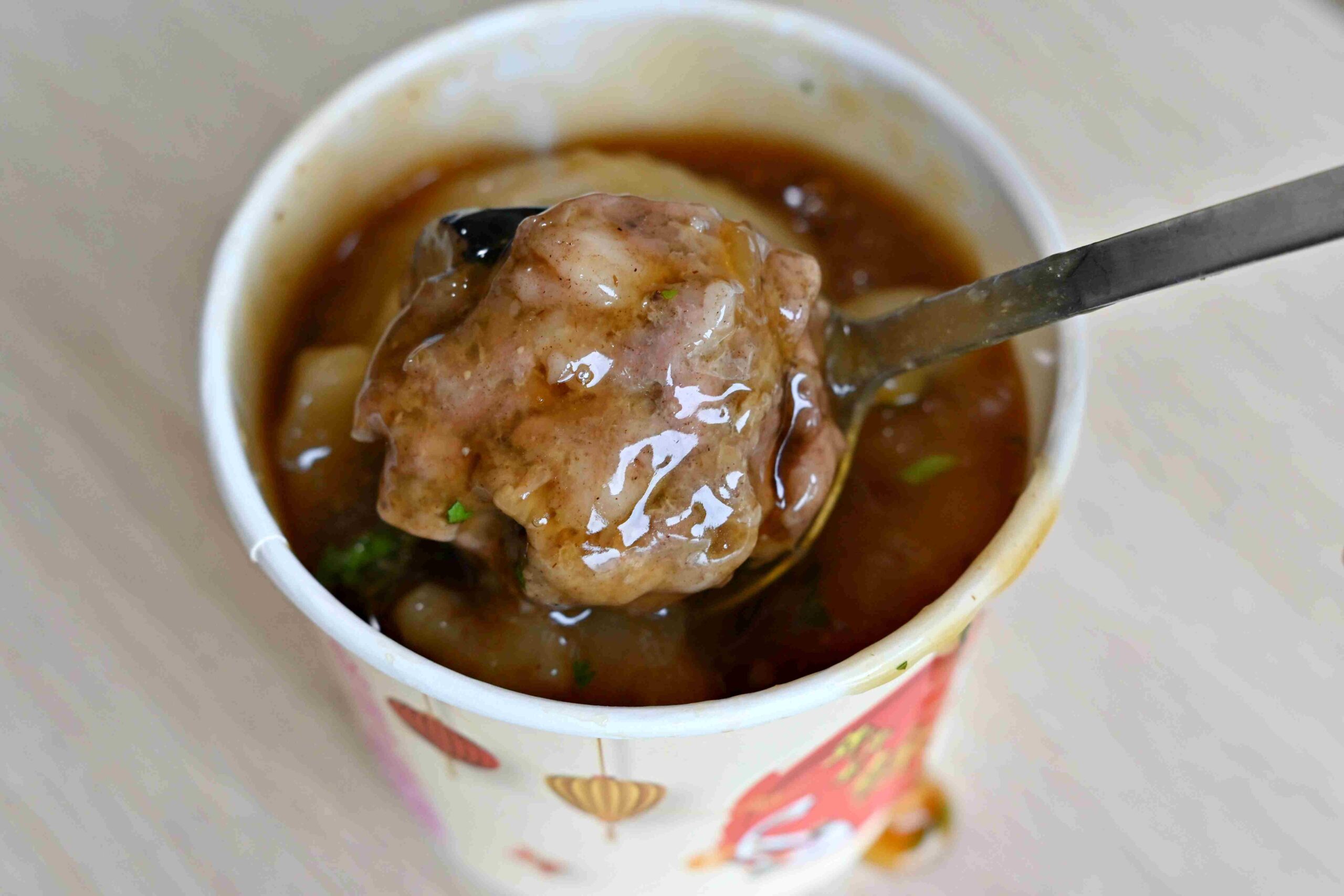 【新莊美食】阿淑清蒸肉圓｜30年老字號，肉圓軟嫩飽滿只要45元(菜單) @厚片嘴角帶便當