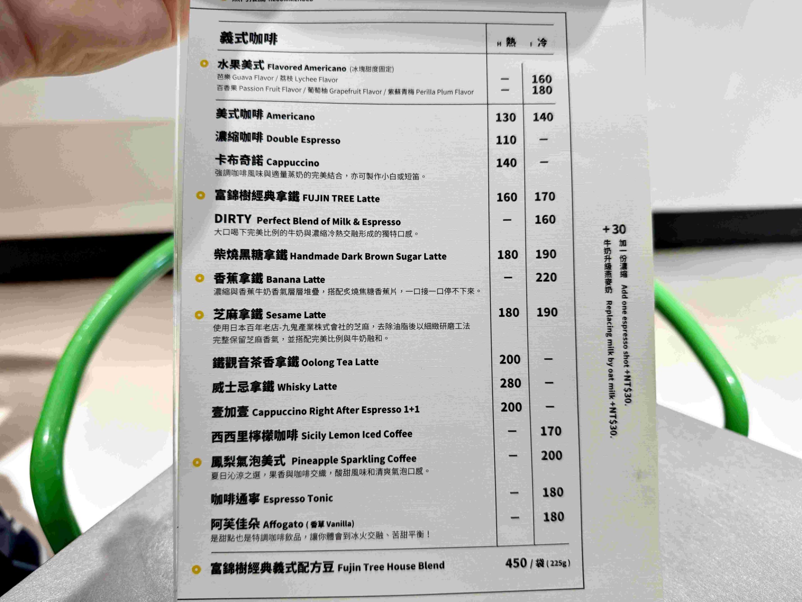 【中山咖啡推薦】富錦樹咖啡 FUJIN TREE CAFE｜氛圍拉滿的巷弄咖啡廳(菜單) @厚片嘴角帶便當