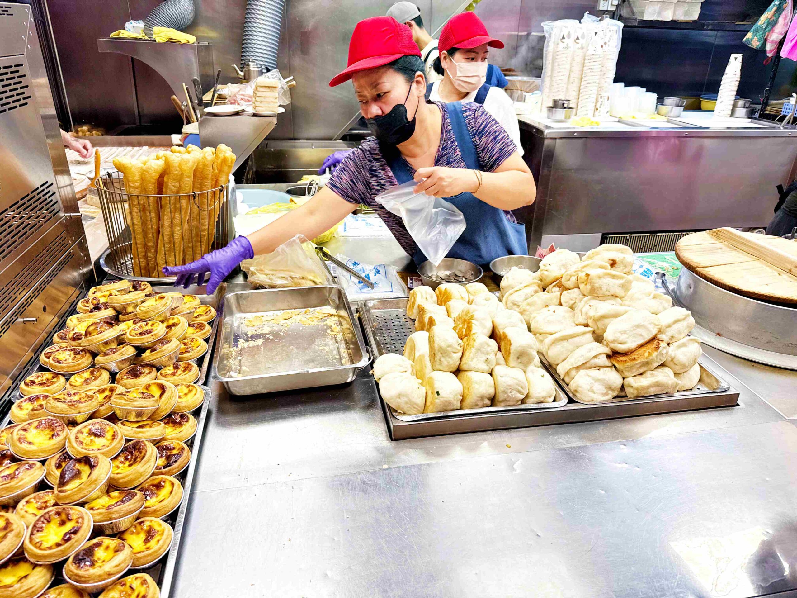 【中山區美食】曾家豆漿，蛋餅、燒餅油條跟蛋塔都非常好吃推薦(菜單) @趙先生吃飯