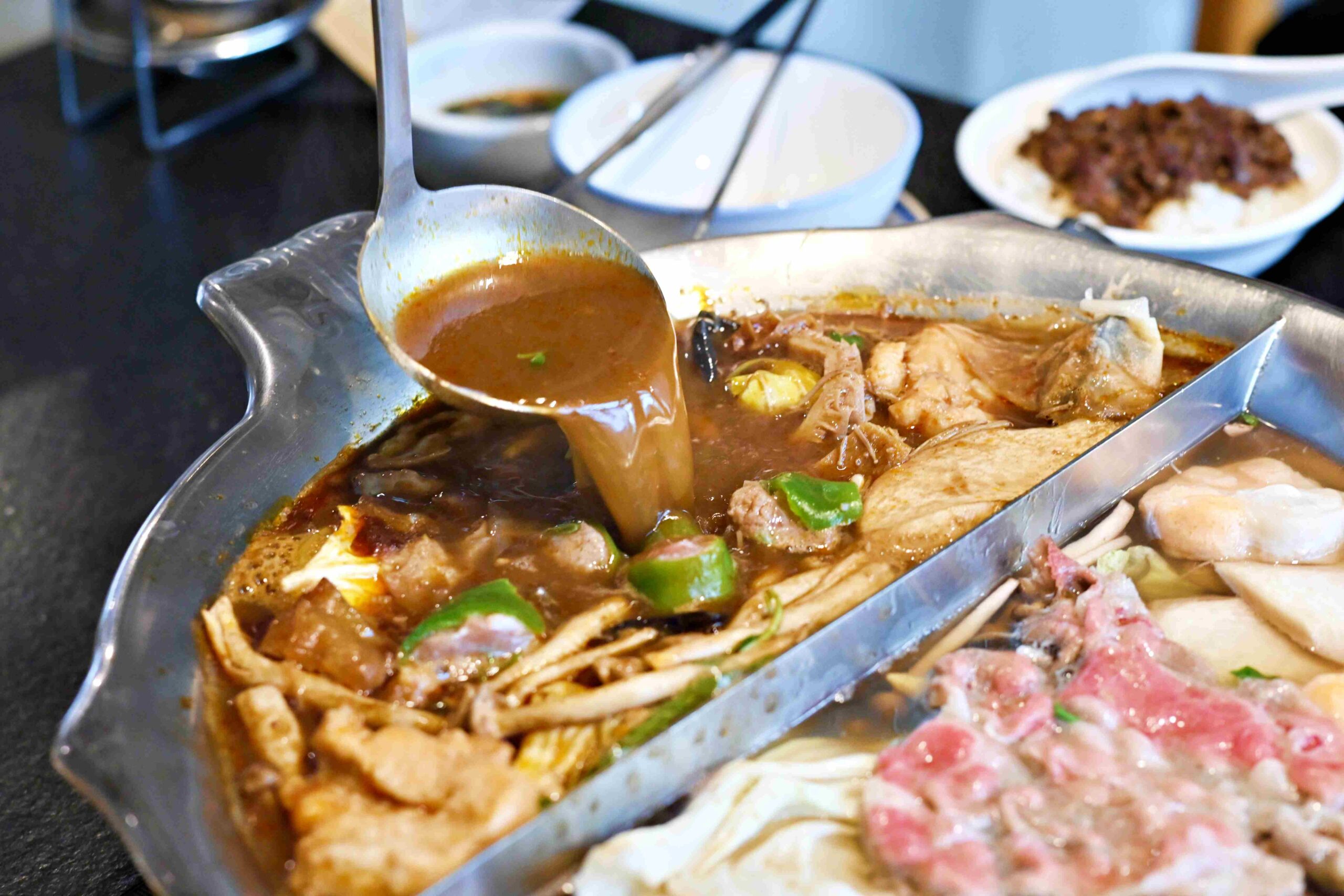 【台北美食】本鼎堂台式漢方麻辣鍋，純天然結合中藥香與麻辣香真的強推薦(菜單) @趙先生吃飯