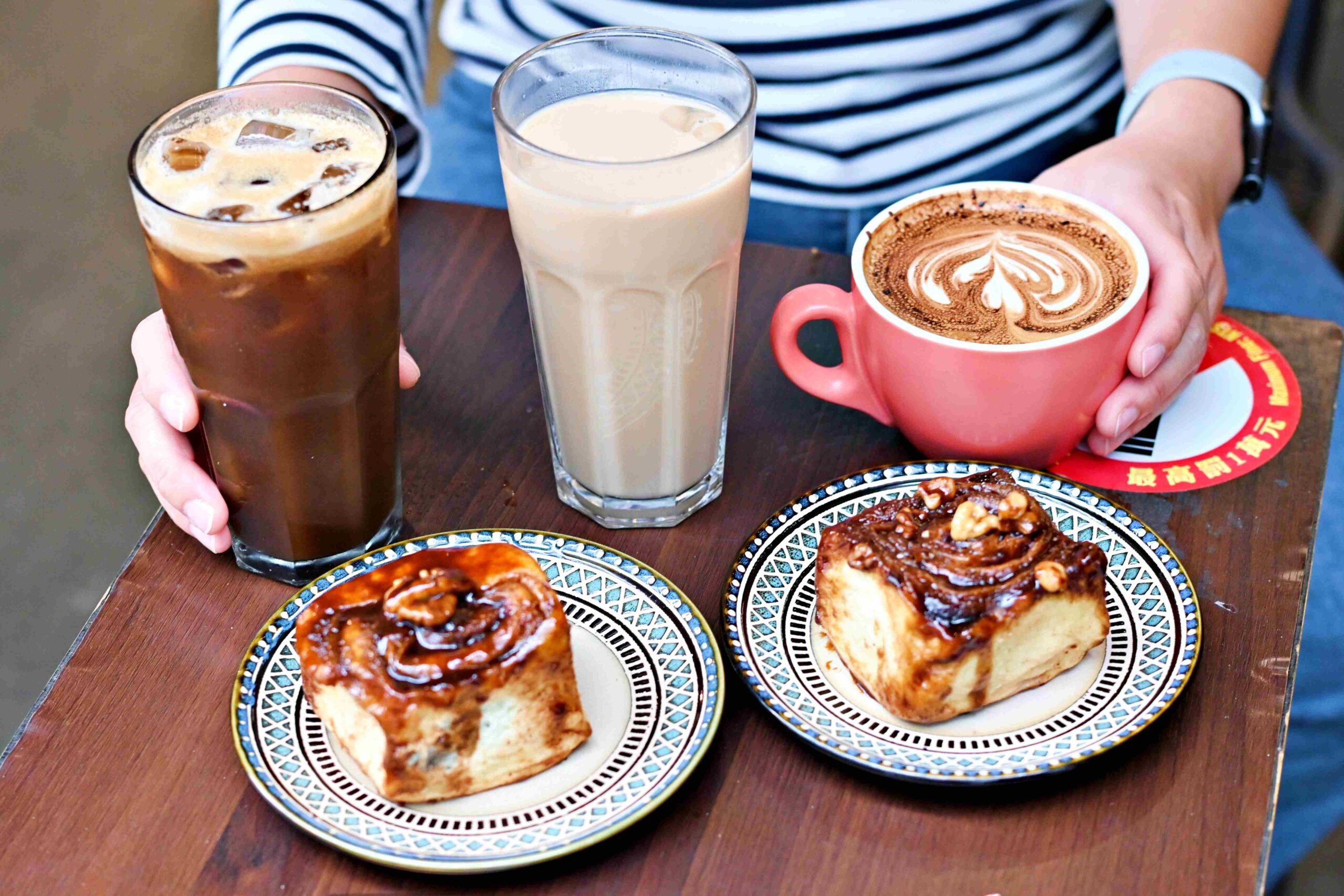 【台北車站美食】Twin Brothers Coffee，甜點肉桂捲很強，飲料也高水準推薦(菜單) @趙先生吃飯