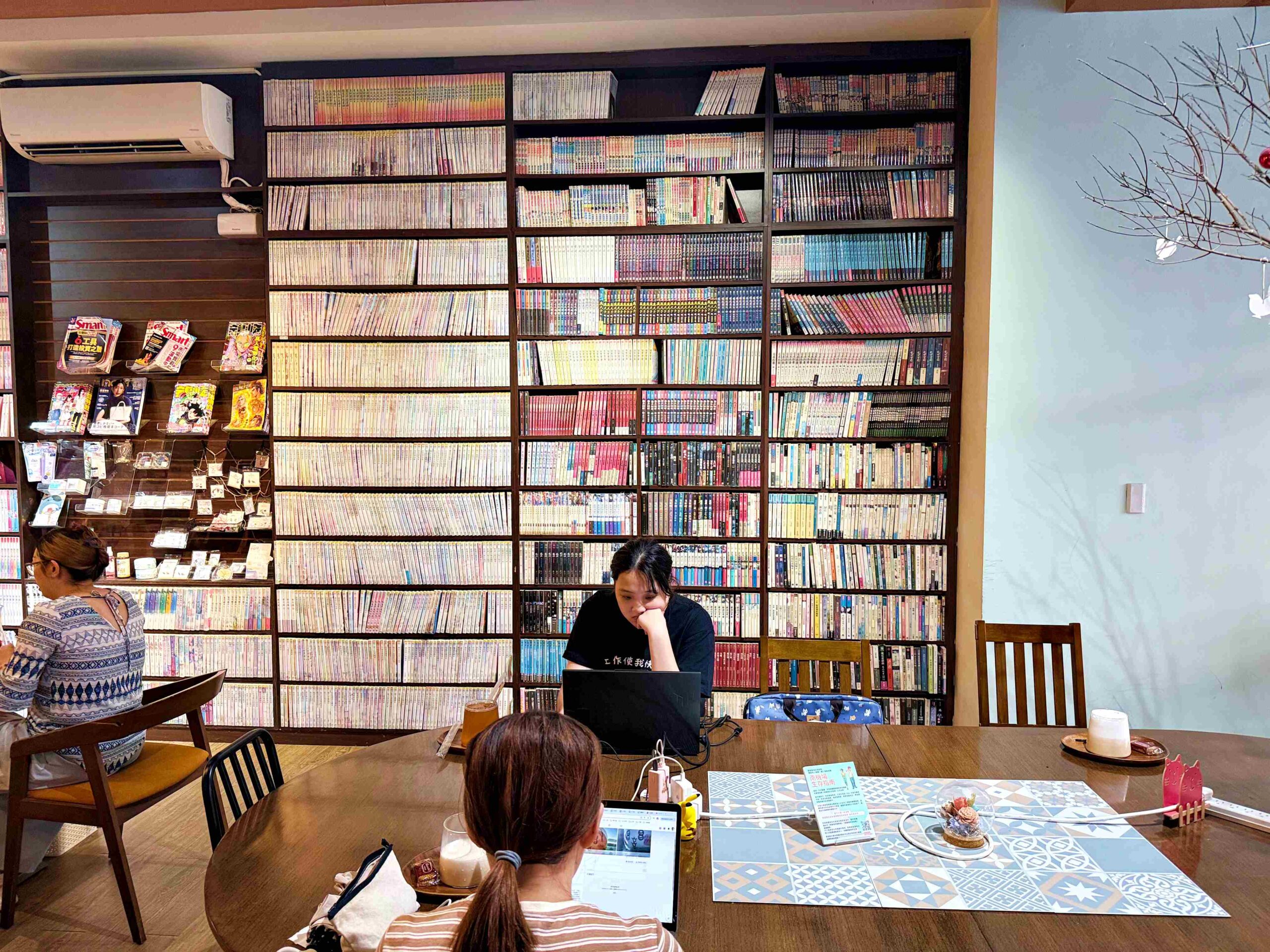 【中山咖啡廳】漫漫喫，台北人氣漫畫不限時有插座咖啡廳推薦(菜單) @趙先生吃飯