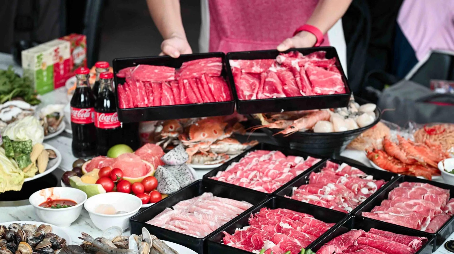 【三重美食】羽葉麻辣火鍋，$539吃超過百樣食材，火鍋+自助餐超划算推薦！(菜單) @趙先生吃飯