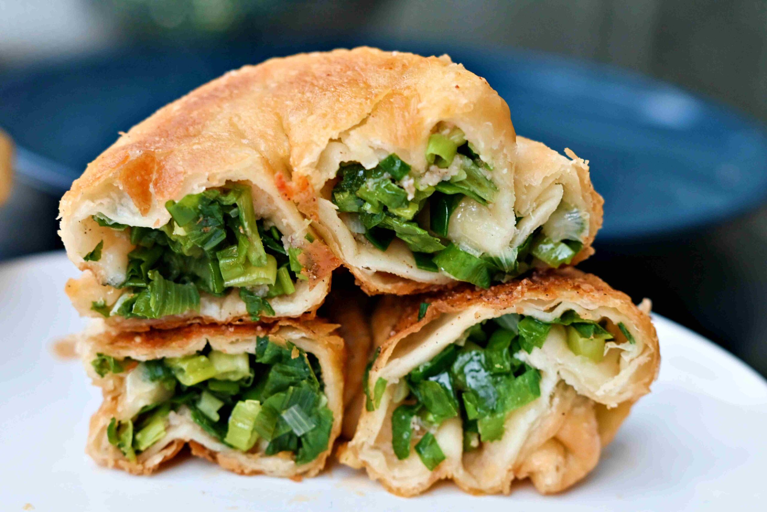 【蘆洲美食】王家手作蔥餅，現桿現炸、蔥量塞好塞滿，外酥內香真的必吃推薦！(菜單) @趙先生吃飯