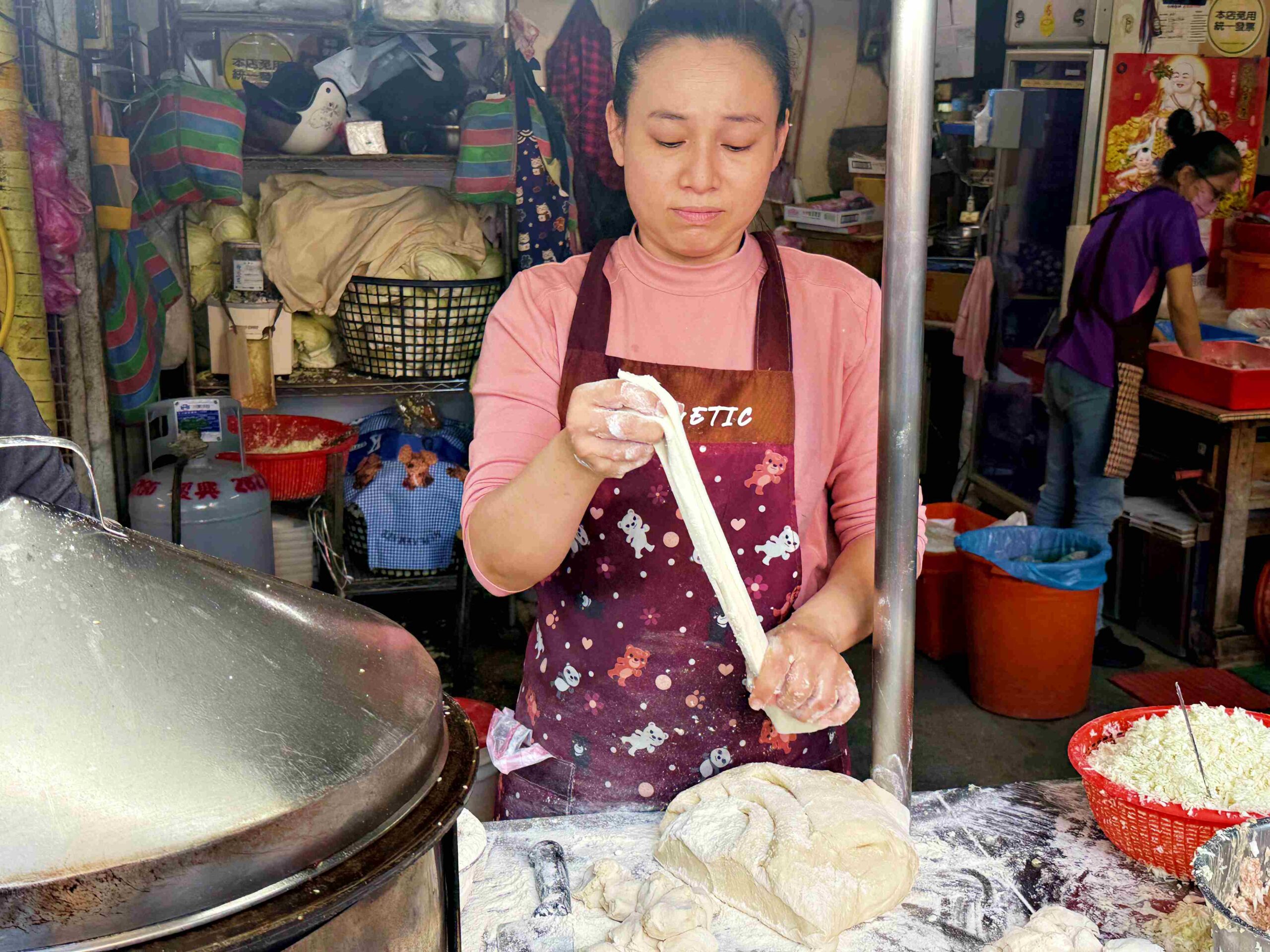 【北投美食】石牌無名生煎包，30年老店現包現點現煎，帶有麻油香氣推薦 (菜單) @趙先生吃飯