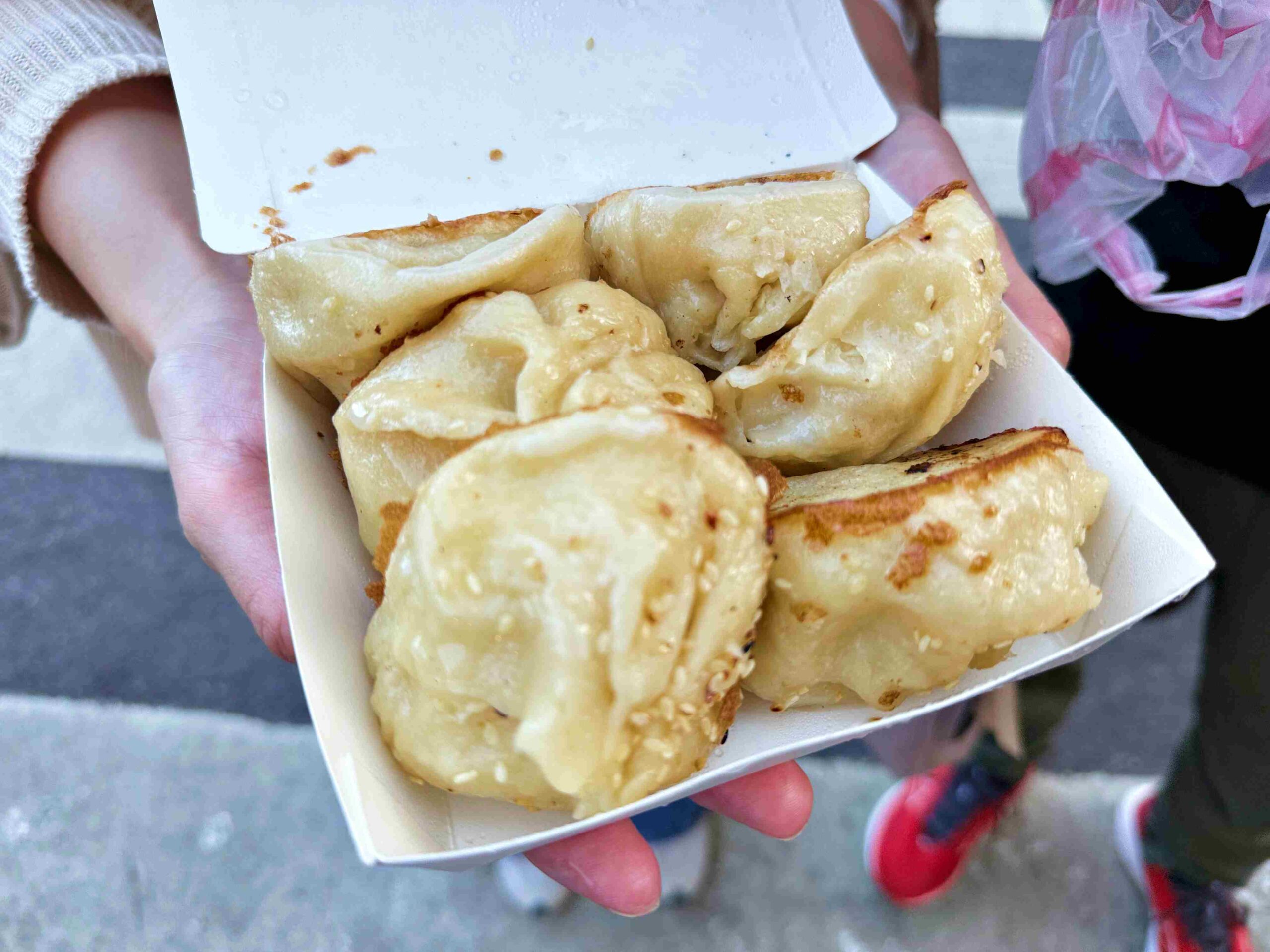 【北投美食】石牌無名生煎包，30年老店現包現點現煎，帶有麻油香氣推薦 (菜單) @趙先生吃飯