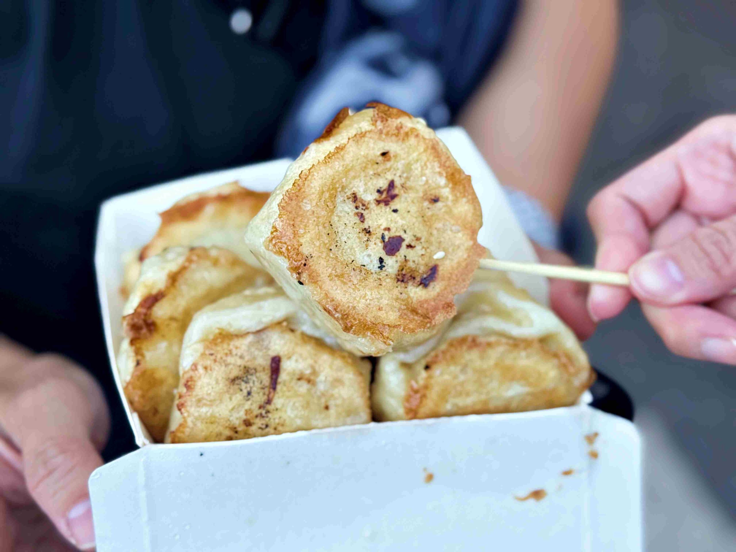 【北投美食】石牌無名生煎包，30年老店現包現點現煎，帶有麻油香氣推薦 (菜單) @趙先生吃飯