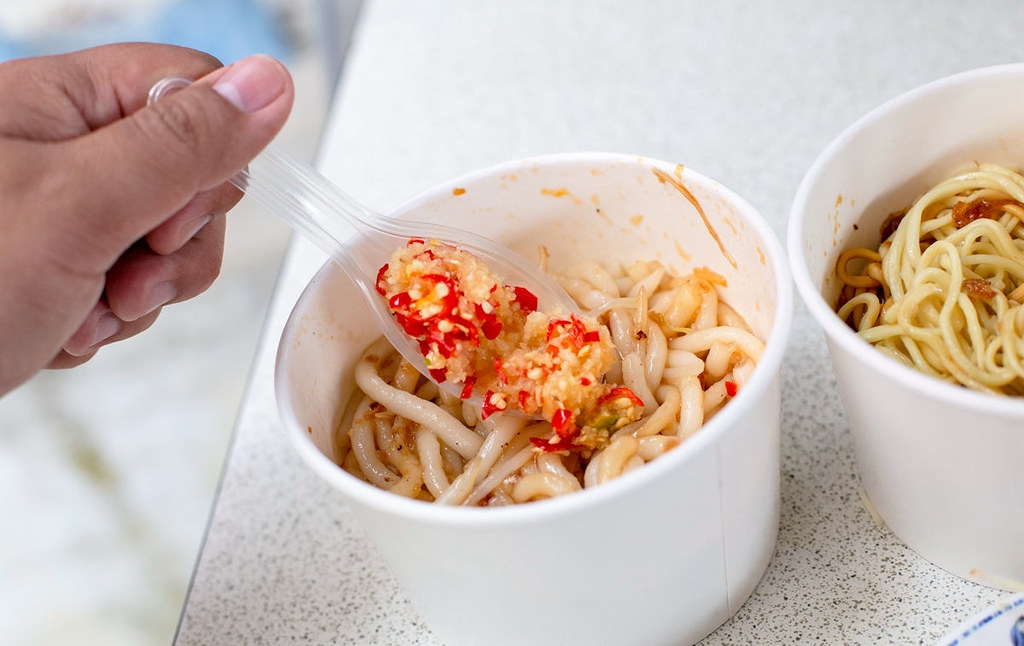 【三重美食】榕樹下米苔目，樹下賣了40年超強乾麵小吃店推薦(菜單) @趙先生吃飯