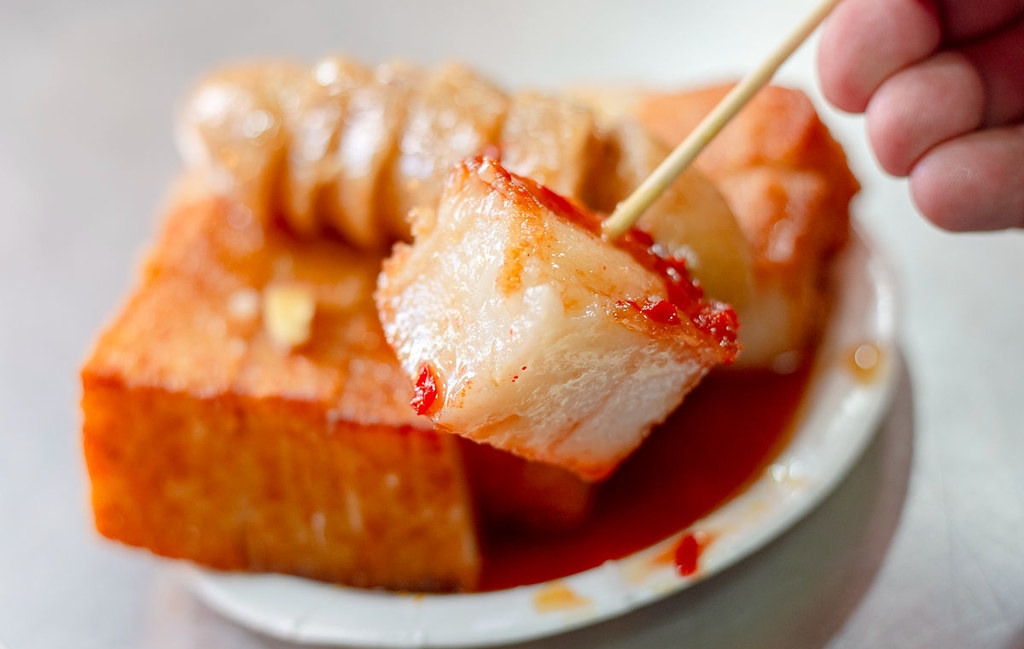 【板橋美食】蘿蔔糕糯米腸，古早味炸物外酥內Q，在地人從小吃到大 (菜單) @趙先生吃飯