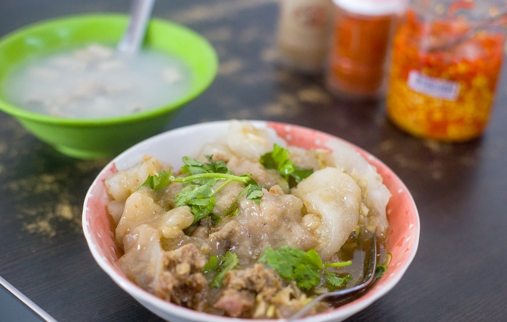 【永安市場美食】30年老店北斗肉圓，高評價，一份兩顆超飽足，清甜湯頭推薦(菜單) @趙先生吃飯