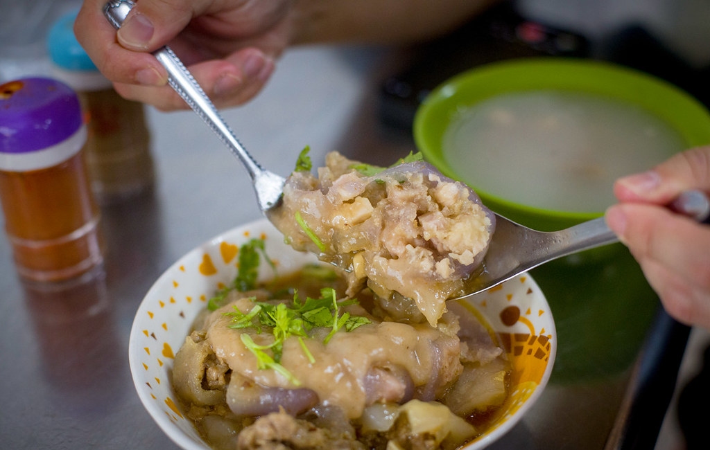 【永安市場美食】30年老店北斗肉圓，高評價，一份兩顆超飽足，清甜湯頭推薦(菜單) @趙先生吃飯