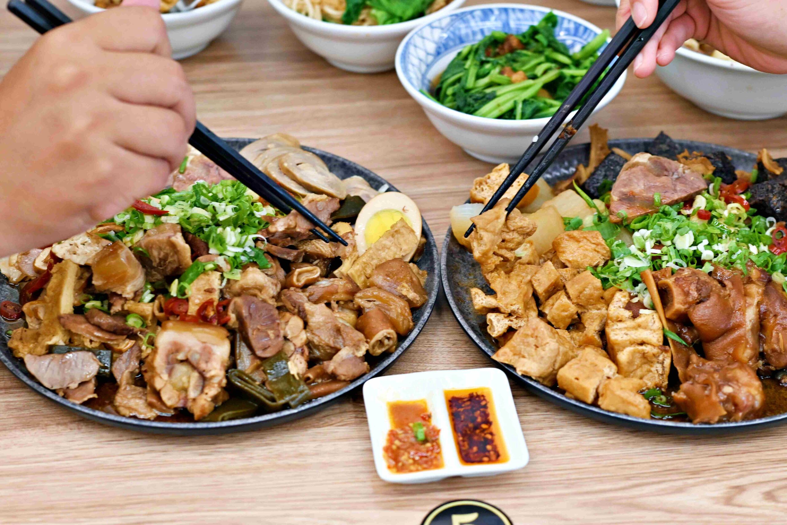 【中永和美食】東引快刀手中和店，乾麵、牛肉麵、控肉飯跟滷味超強推薦(菜單) @趙先生吃飯