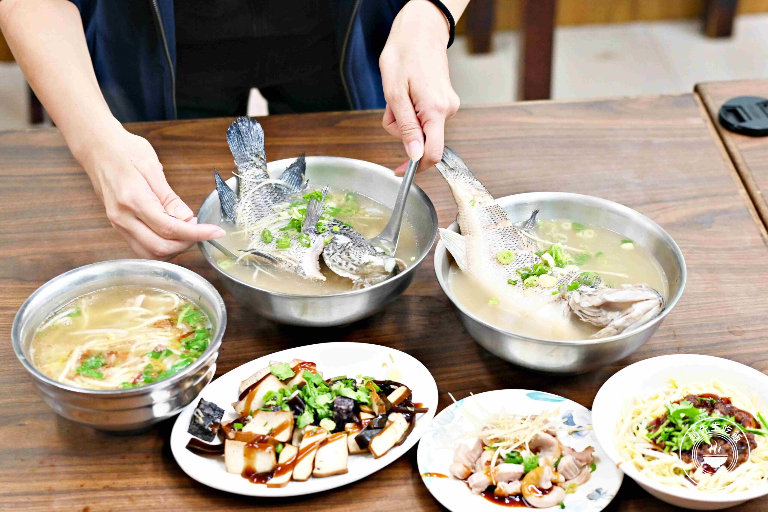 【中山站美食】七條通蕭家鮮魚湯，50年的低調小店，鮮甜魚湯推薦(菜單) @趙先生吃飯