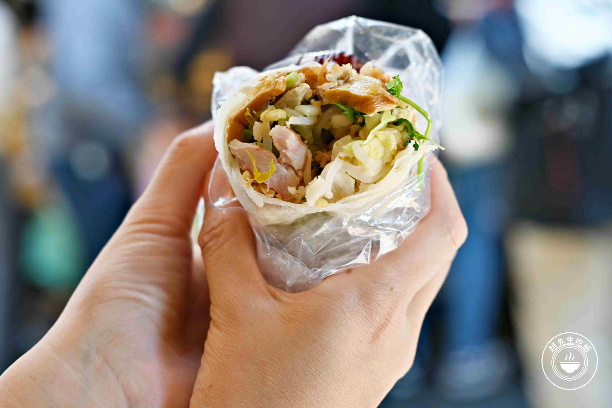 【東門美食】惠Q潤餅，市場內超排隊名店，極度好吃推薦(菜單) @趙先生吃飯