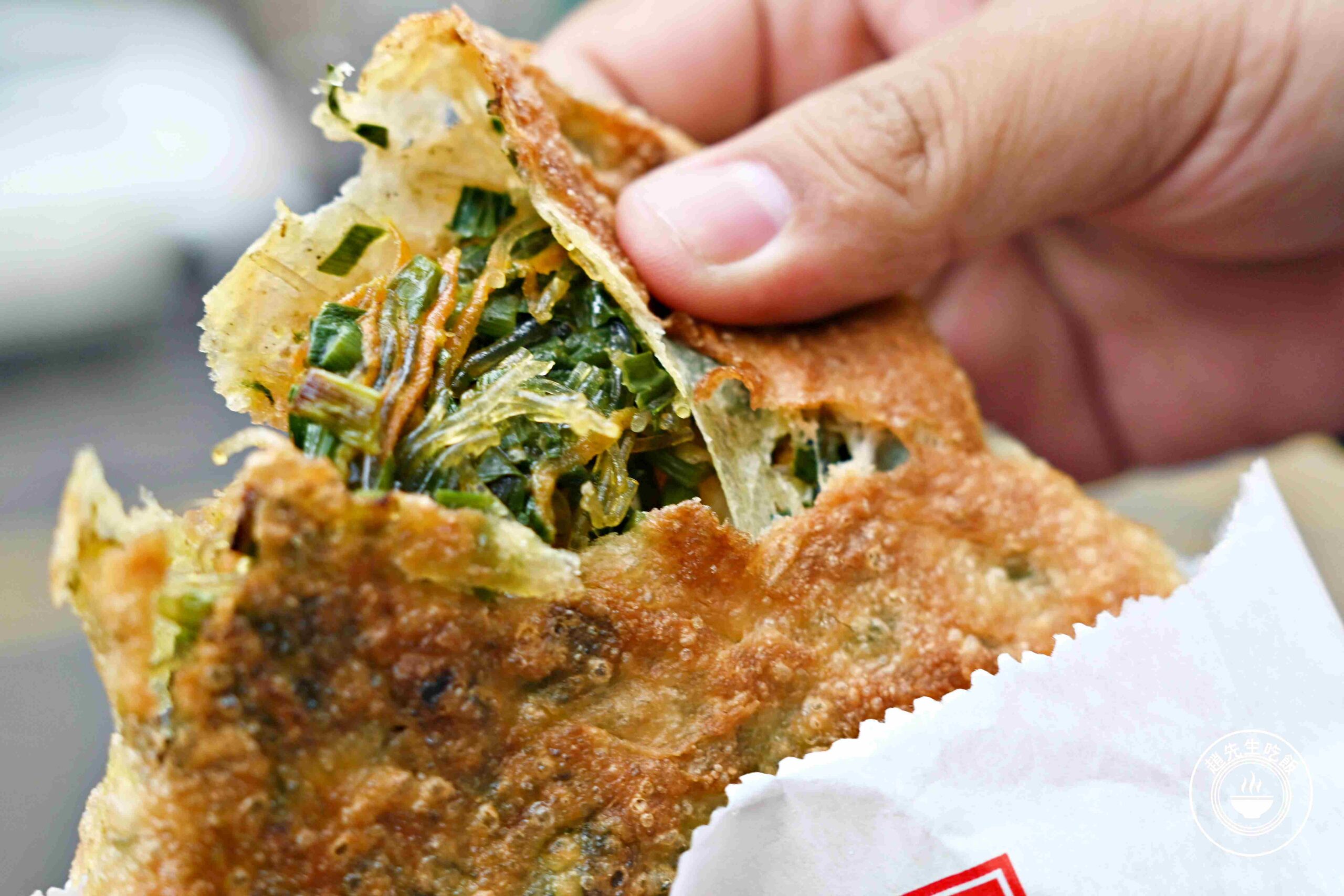 【南港美食】老眷村煎餅，巷弄的排隊店，大單直接訂兩百個高麗菜、紅豆超推薦(推薦) @趙先生吃飯