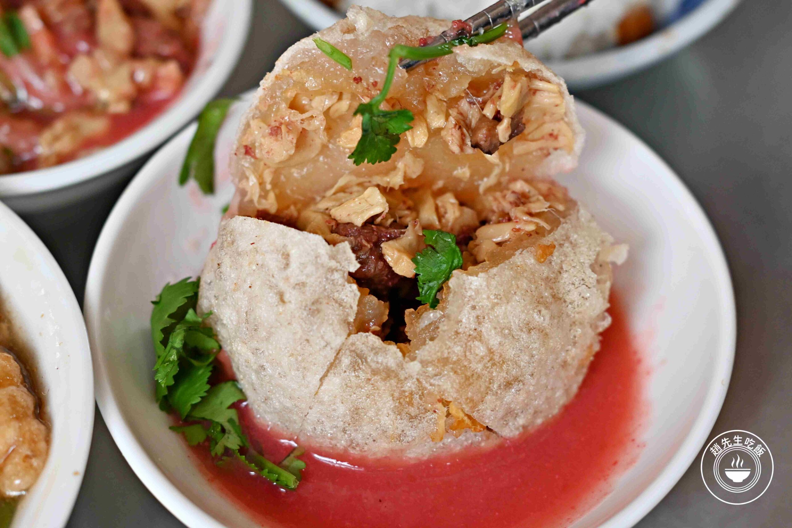 【萬華美食】川業肉圓，龍山寺百年肉圓老店，酥脆肉圓超好吃推薦(菜單) @趙先生吃飯