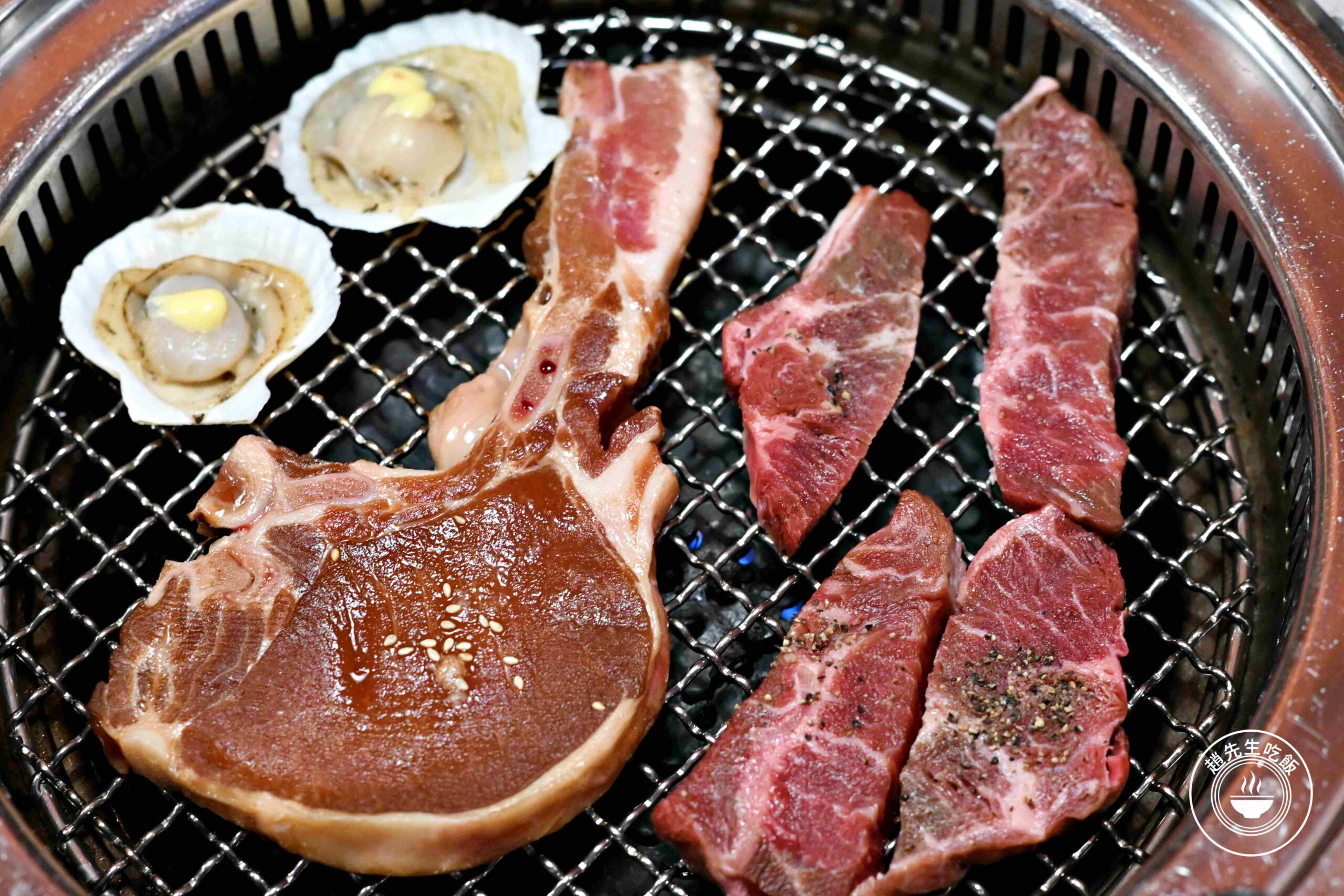 【新莊美食】Oh ! Yaki 精緻燒肉吃到飽-新莊店，16oz牛排、M9和牛隨你吃推薦(菜單) @趙先生吃飯