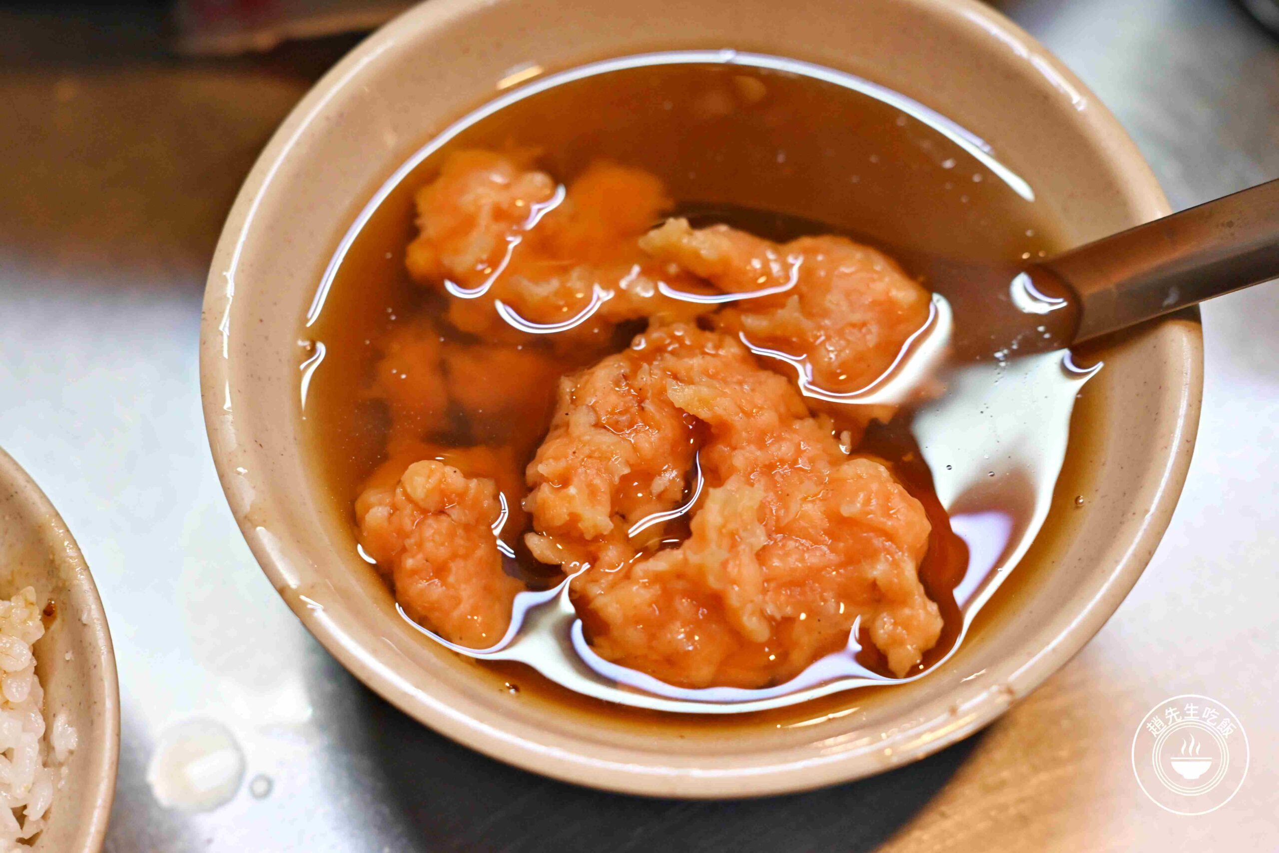 【基隆美食】基隆廟口22號蝦仁羹 豬腳，超強滷肉飯配豬腳加蝦仁羹極棒(菜單) @趙先生吃飯