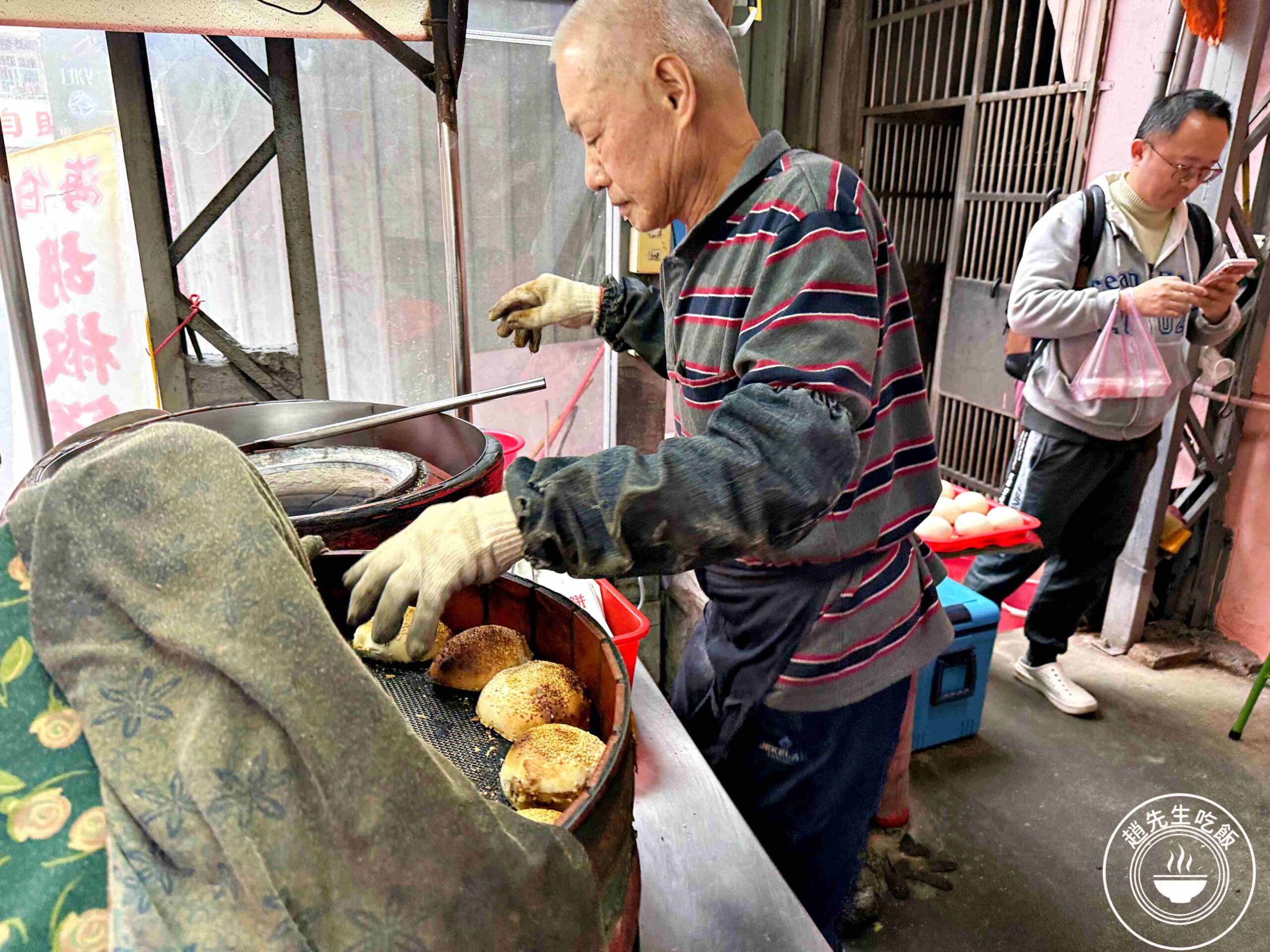 【蘆洲美食】海伯胡椒餅，巷弄隱藏版炭烤爆蔥爆肉，必吃胡椒餅推薦(菜單) @趙先生吃飯