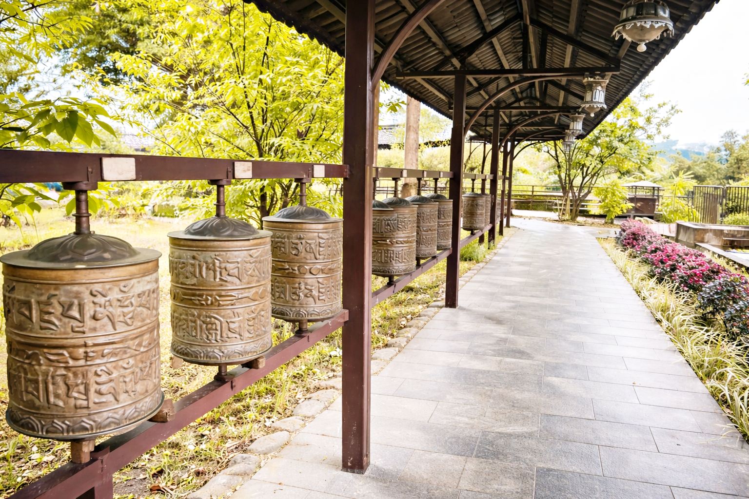 【宜蘭美食景點】《宜蘭北后寺》、《聽水咖啡》，秒飛日本免門票禪意庭園配溪景咖啡推薦(菜單) @趙先生吃飯