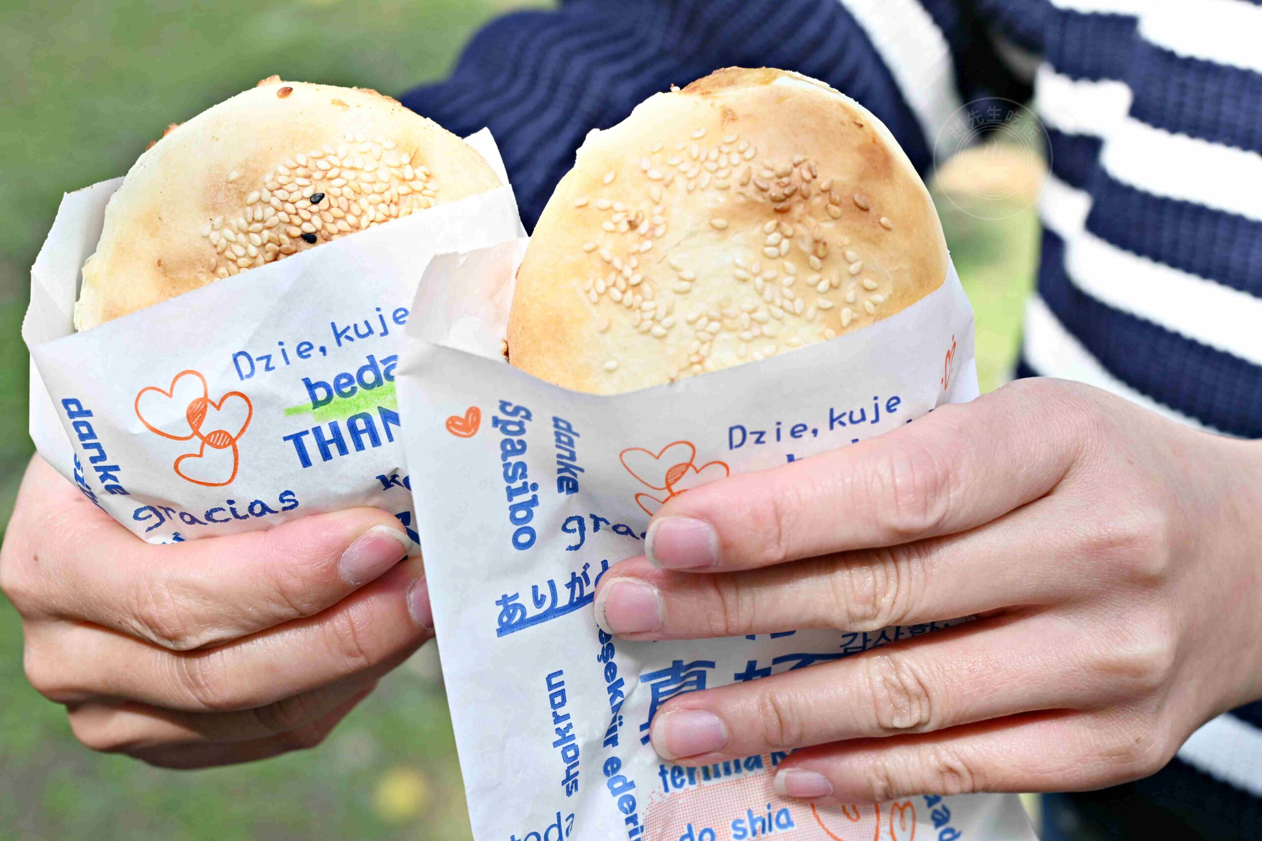 【松江南京美食】黑老闆胡椒餅，蔥塞超多，咬下去肉汁直接噴出來推薦(菜單) @趙先生吃飯