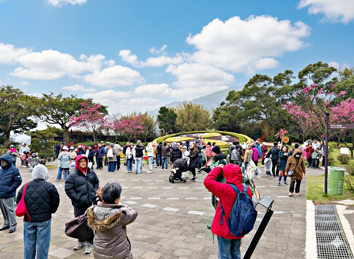 【陽明山景點】陽明山花季，超美花海，輕鬆賞櫻花，就像身在日本推薦(賞花路線) @趙先生吃飯