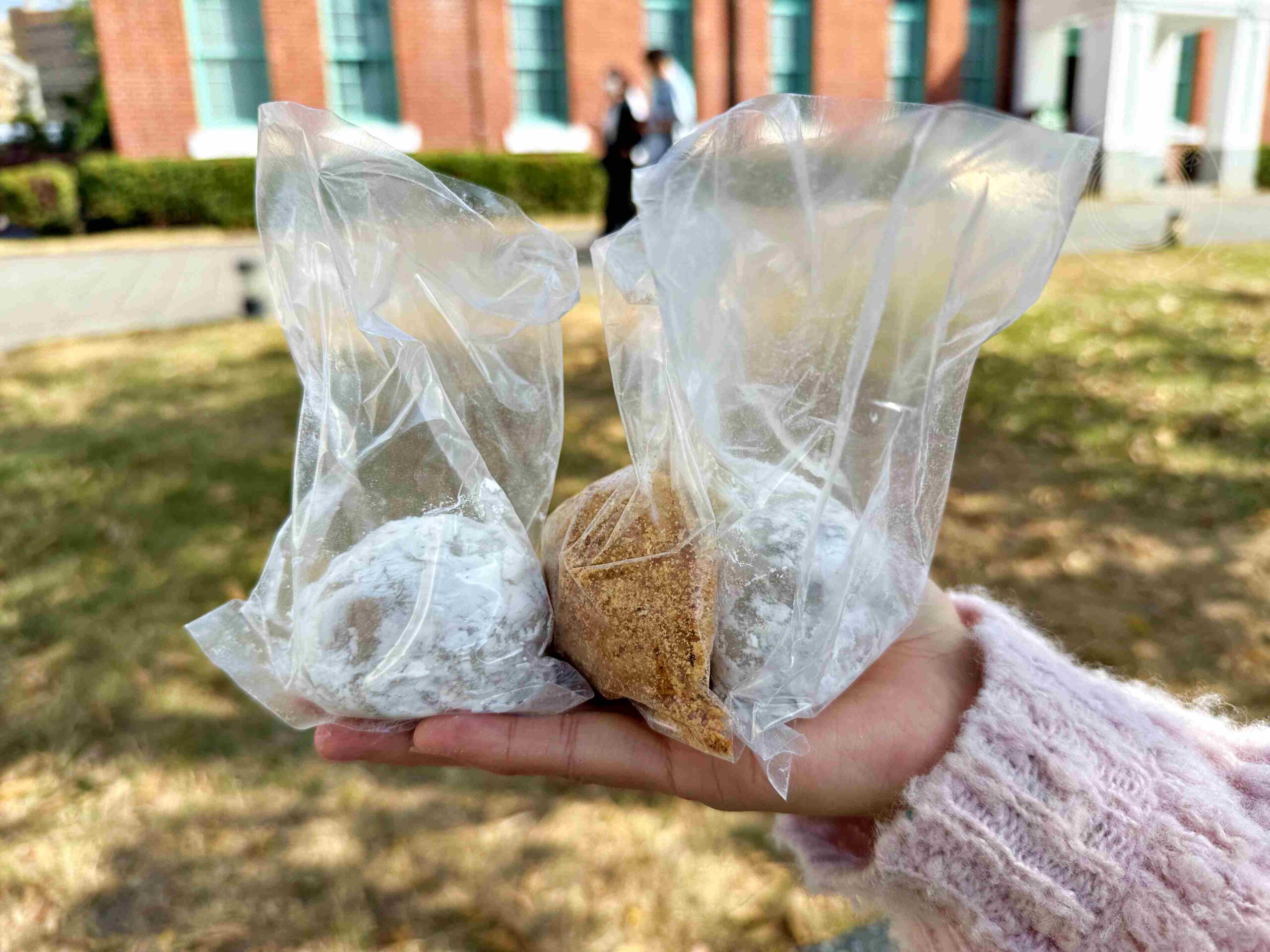 【台南美食】阿美現烤古早味蛋糕，運氣好才看得到會跳舞的麻糬，手工現包超軟Q超大 (菜單) @趙先生吃飯