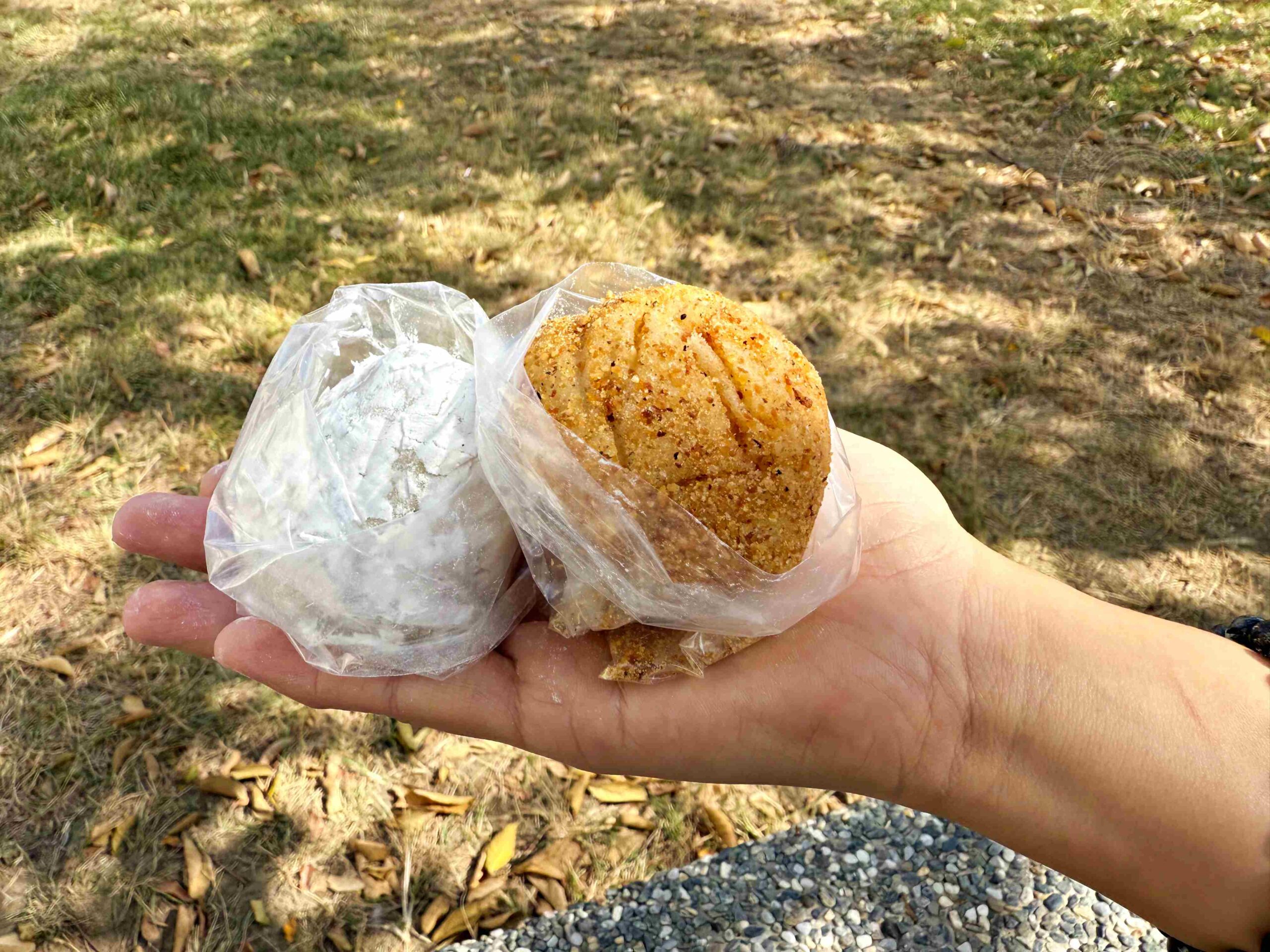 【台南美食】阿美現烤古早味蛋糕，運氣好才看得到會跳舞的麻糬，手工現包超軟Q超大 (菜單) @趙先生吃飯