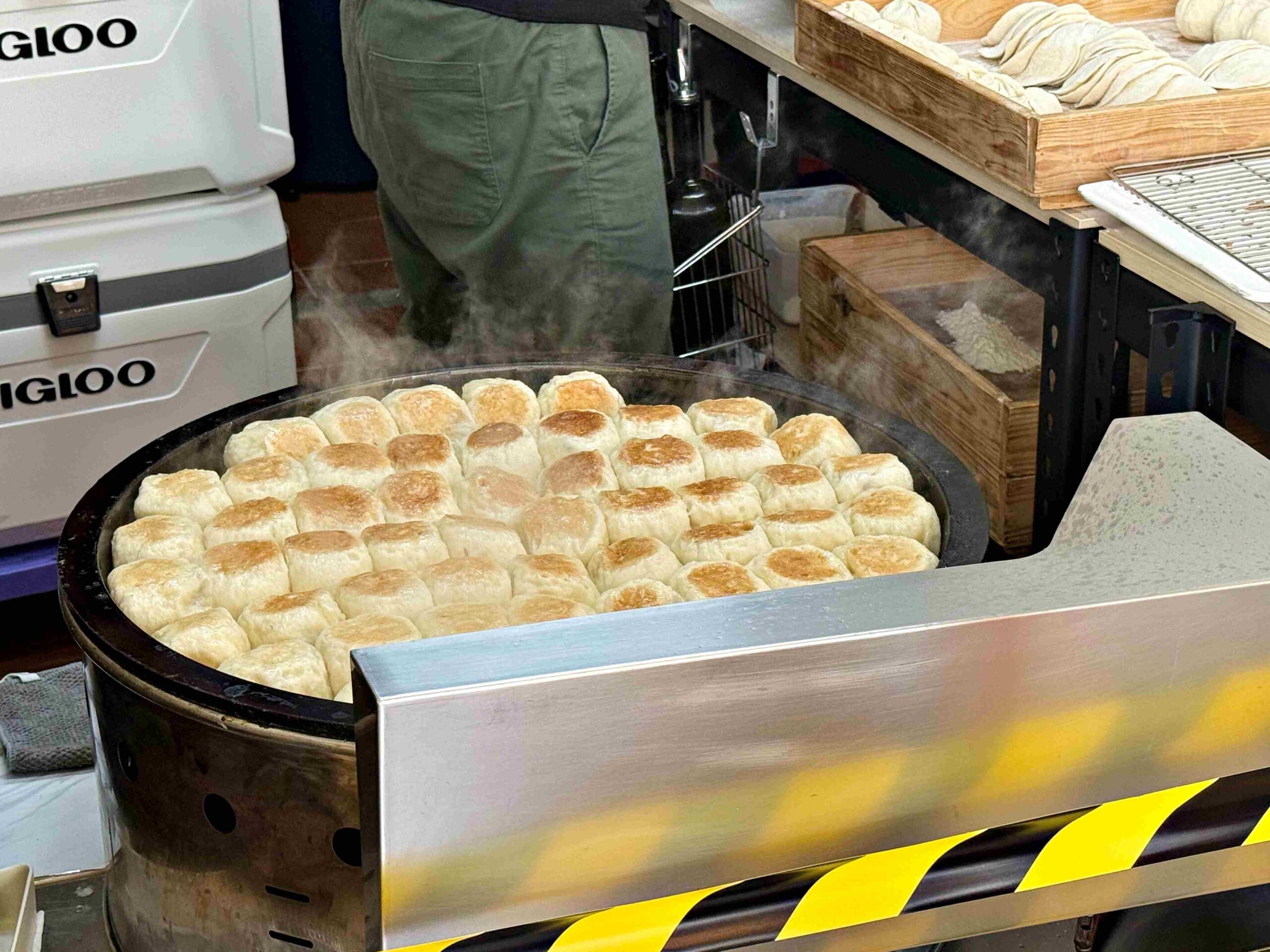 【台南美食】棠口水煎包，500碗肯定！脆皮爆汁的高麗菜超好吃推薦(菜單) @趙先生吃飯