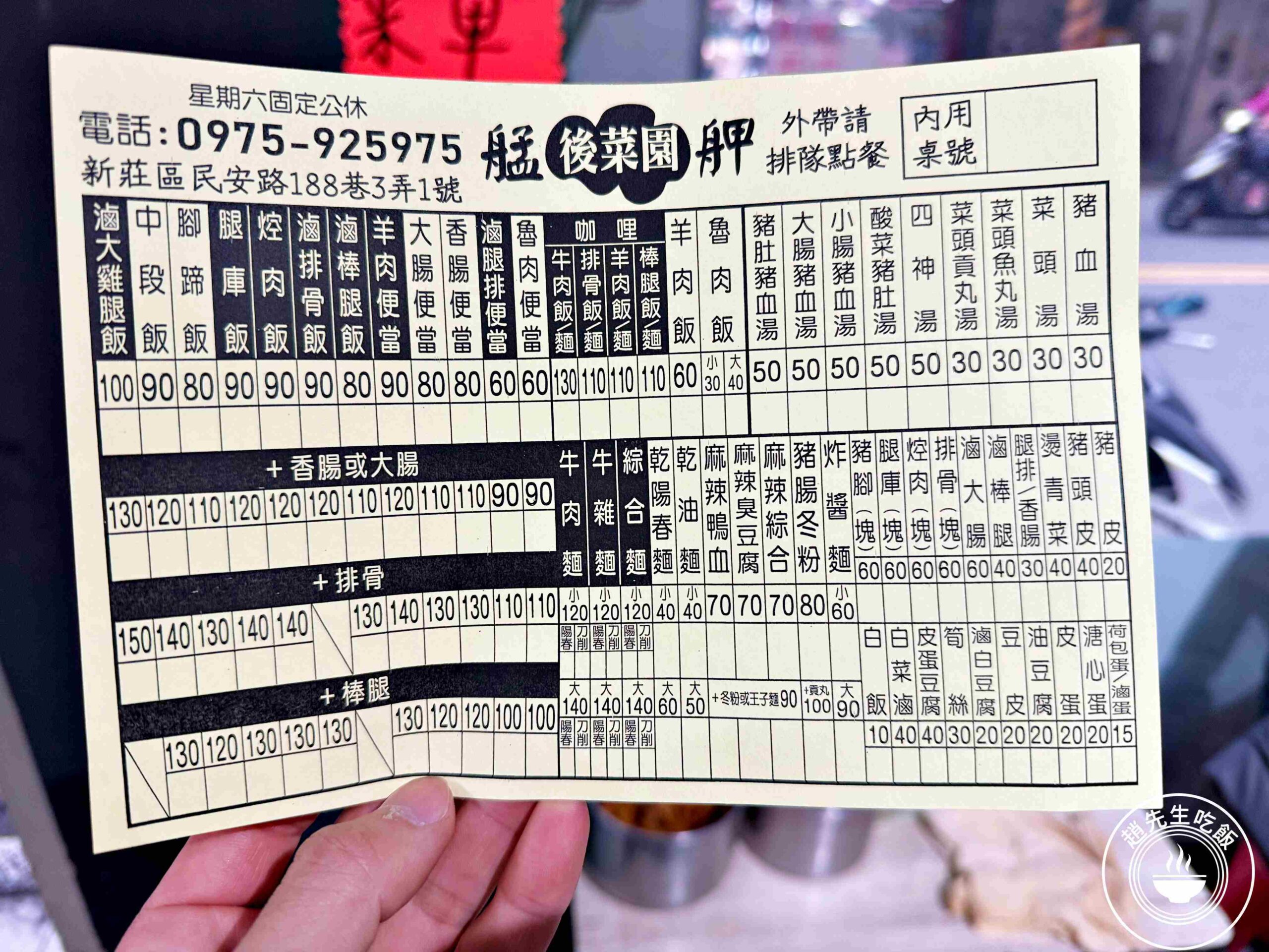 【新莊美食】後菜園艋舺腿庫飯,誇張便宜好吃便當,大雞腿只要100推薦(菜單) @趙先生吃飯 【新莊美食】後菜園艋舺腿庫飯,誇張便宜好吃便當,大雞腿只要100推薦(菜單) @趙先生吃飯