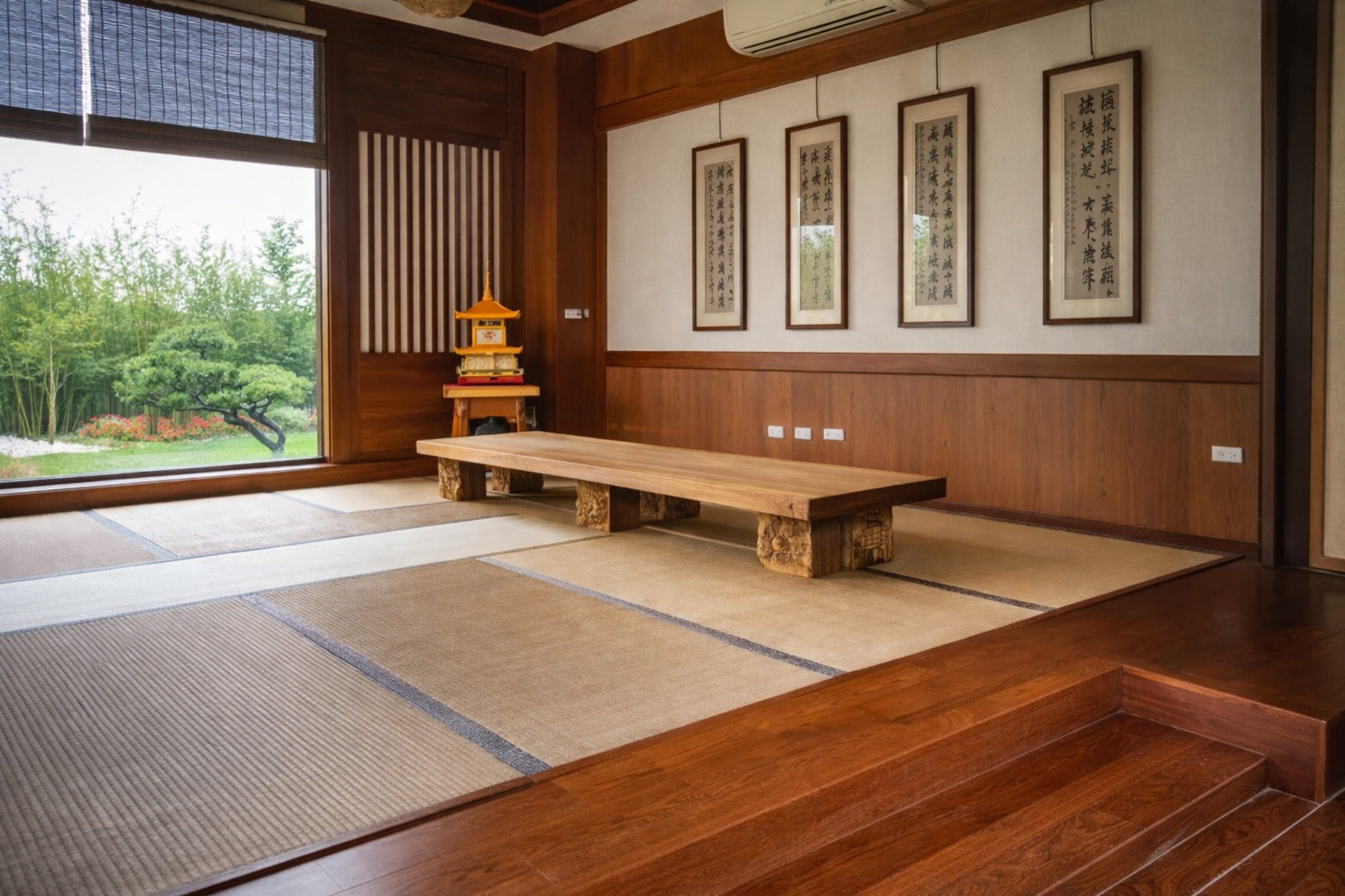 【宜蘭美食景點】《宜蘭北后寺》、《聽水咖啡》，秒飛日本免門票禪意庭園配溪景咖啡推薦(菜單) @趙先生吃飯