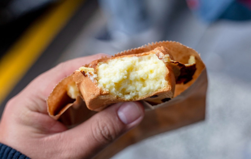 【板橋美食】太極鰲車輪餅，巨無霸爆餡紅豆餅推薦，竟然只要15元無敵好吃(菜單) @趙先生吃飯