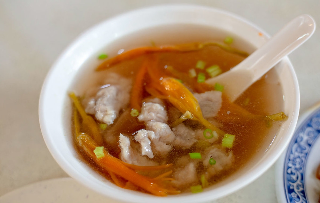 【中山美食】香滿園，早上六點半開賣早午餐，酸菜滷肉飯超特別，腿庫滷得超香(菜單) @趙先生吃飯