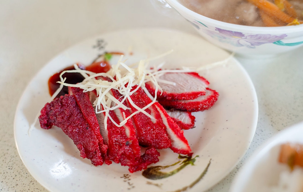 【中山美食】香滿園，早上六點半開賣早午餐，酸菜滷肉飯超特別，腿庫滷得超香(菜單) @趙先生吃飯