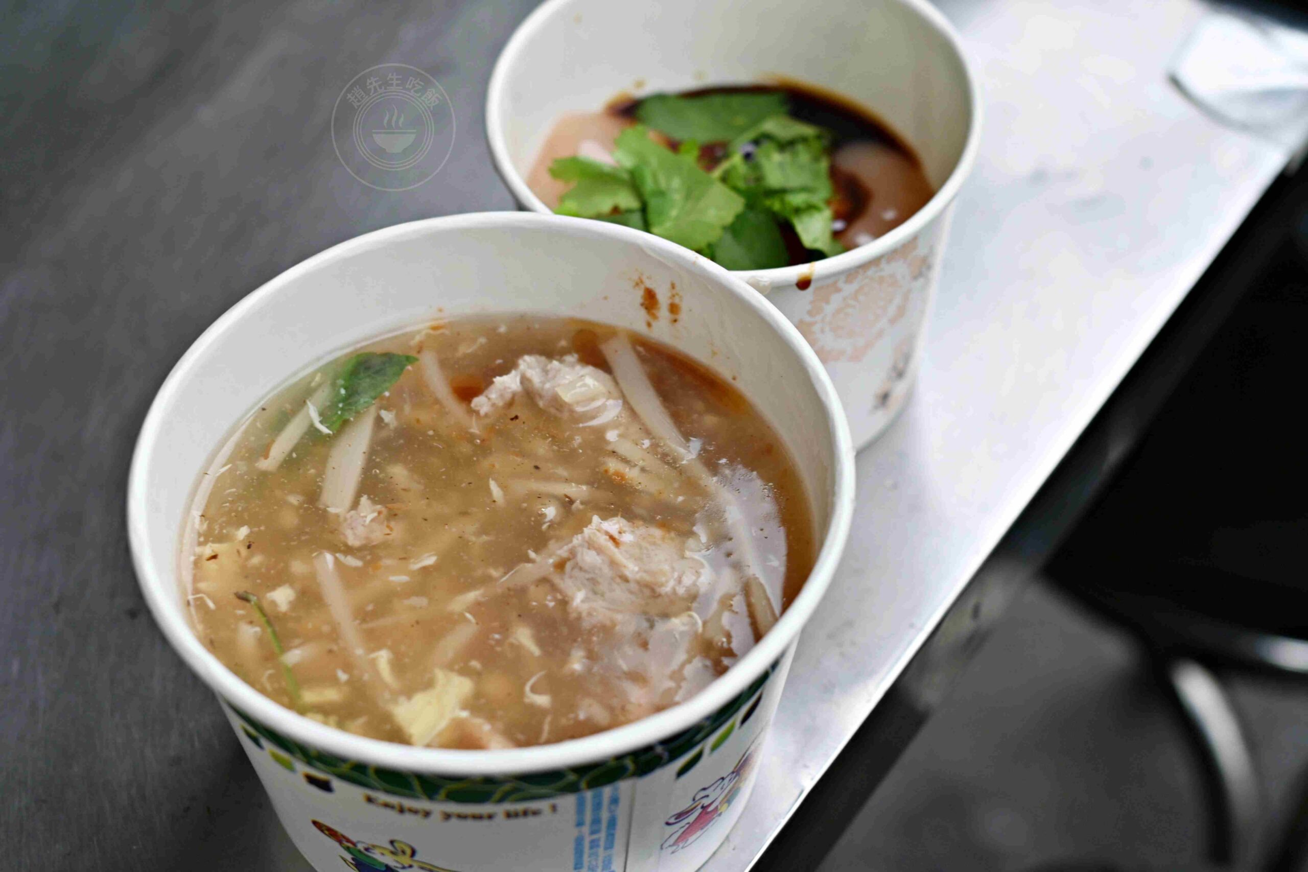 【南京三民美食】彰化肉圓魷魚羹，50年市場排隊老店，肉羹、肉圓意外超強(菜單) @趙先生吃飯