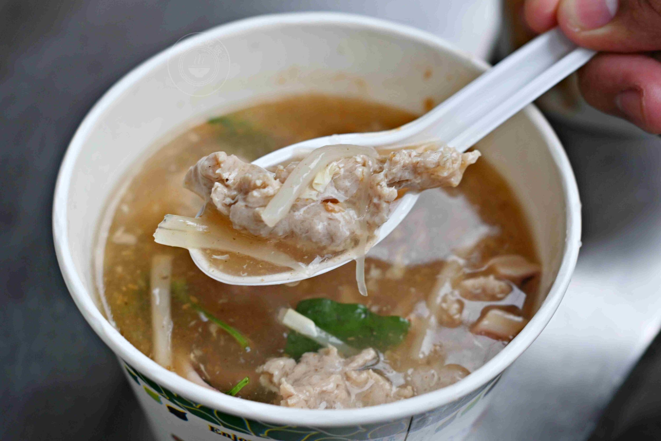 【南京三民美食】彰化肉圓魷魚羹，50年市場排隊老店，肉羹、肉圓意外超強(菜單) @趙先生吃飯