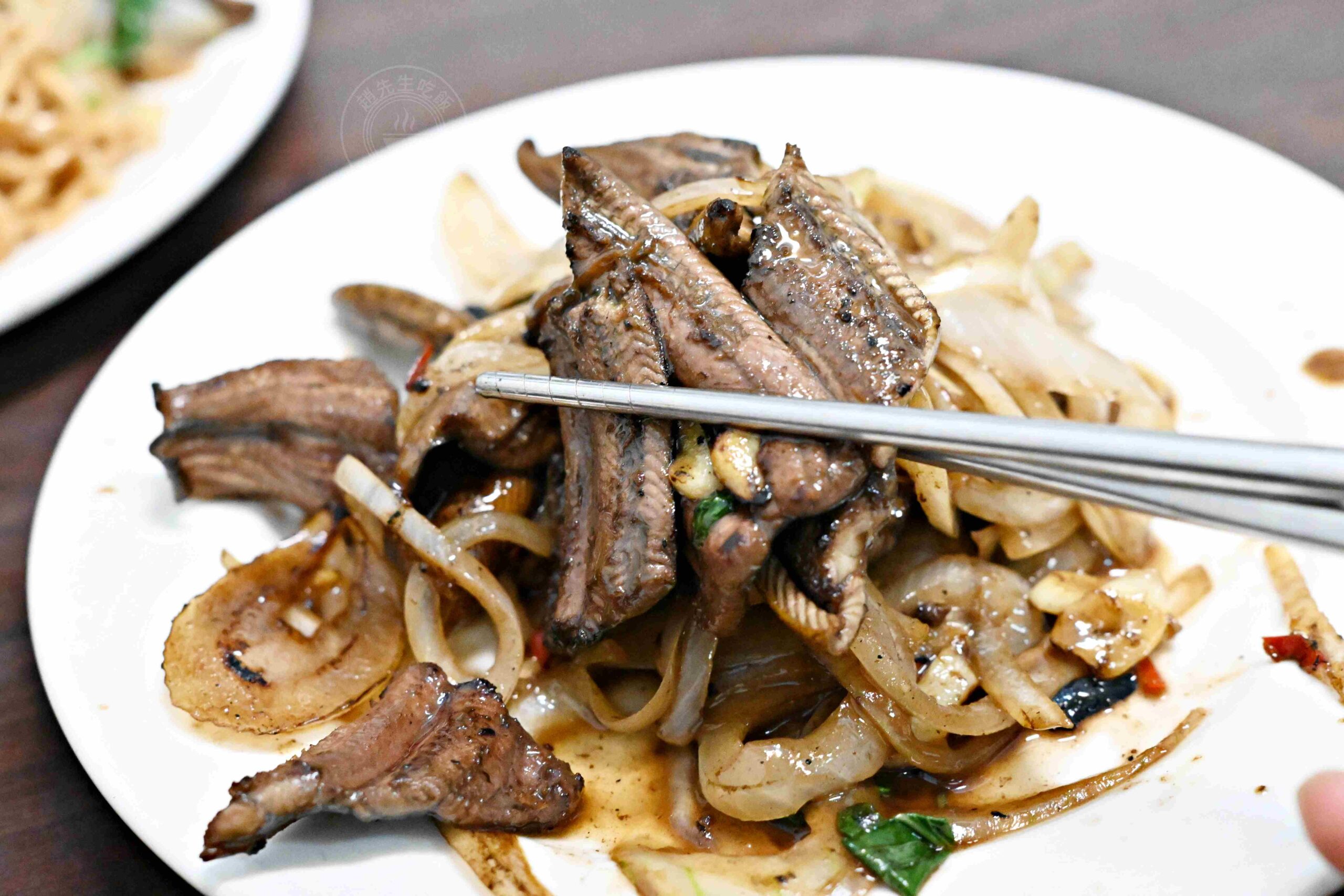 【永和美食】嘉義鱔魚麵，堪稱北部第一鱔魚麵，大火快炒鑊氣有夠好吃推薦(菜單) @趙先生吃飯