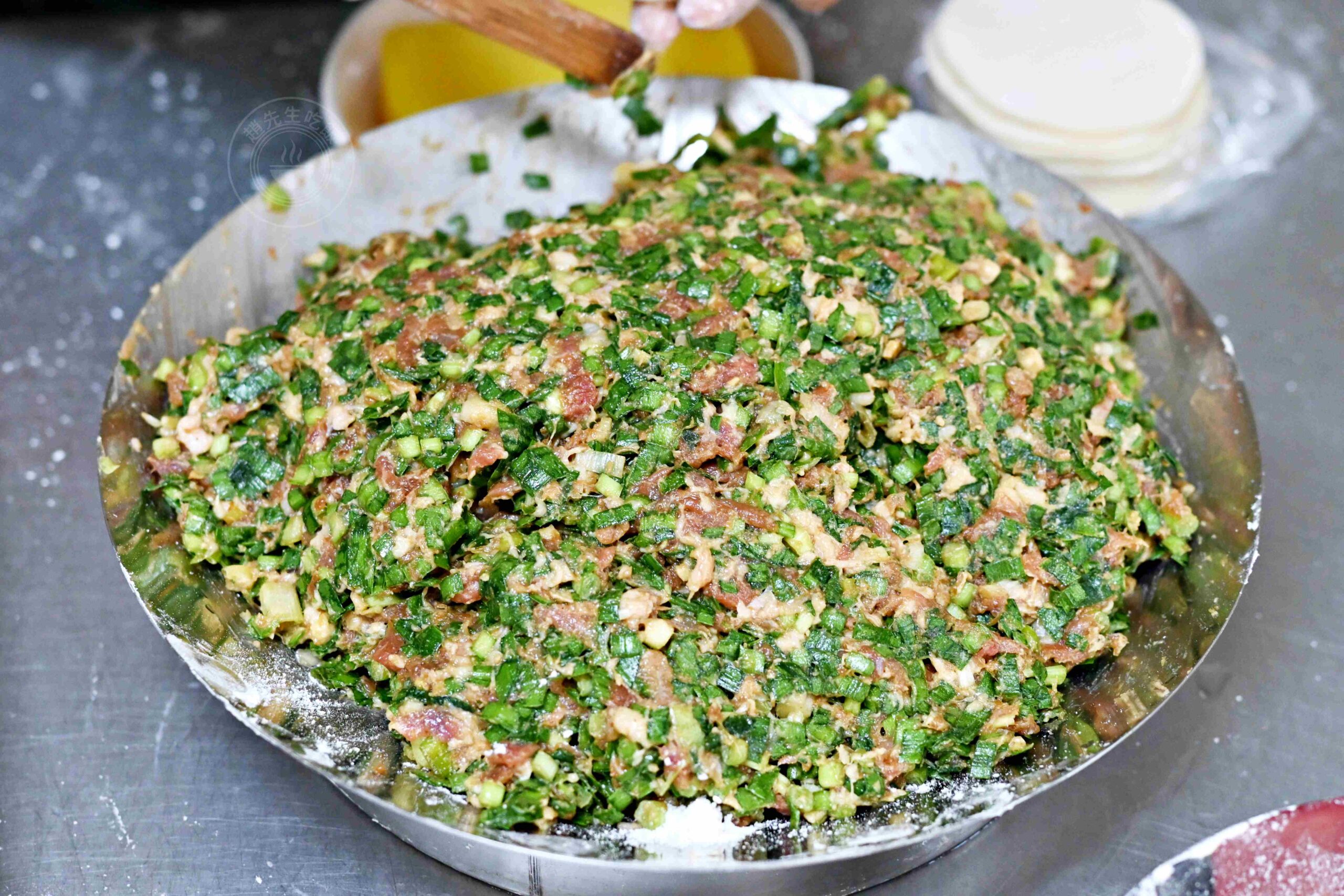 【新莊美食】川豫手工餃子河南燒餅，純手工現烤外酥內軟Ｑ推薦紫薯燒餅芝麻糖餅(菜單) @趙先生吃飯